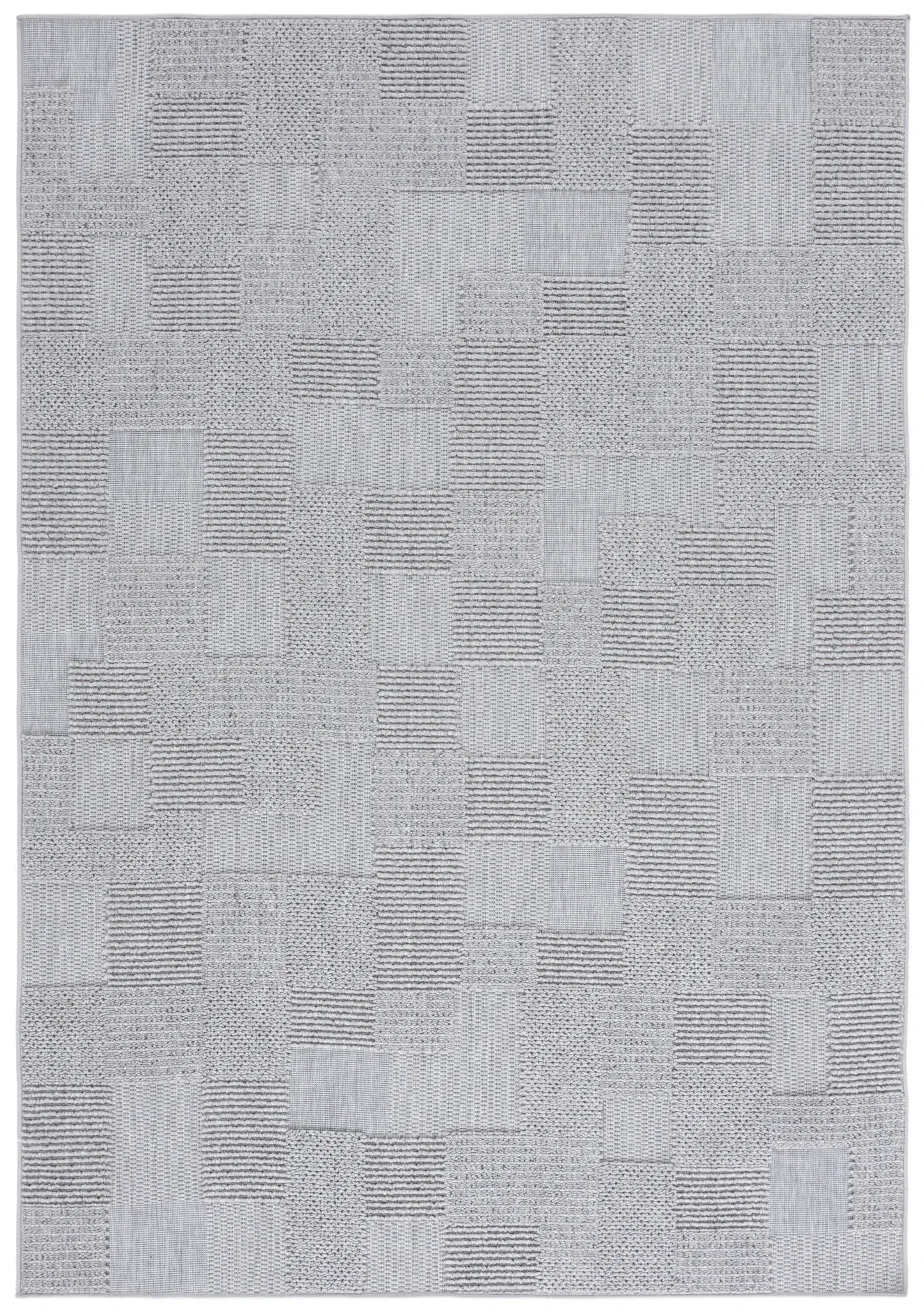 Milos Woven Block Outdoor Rug