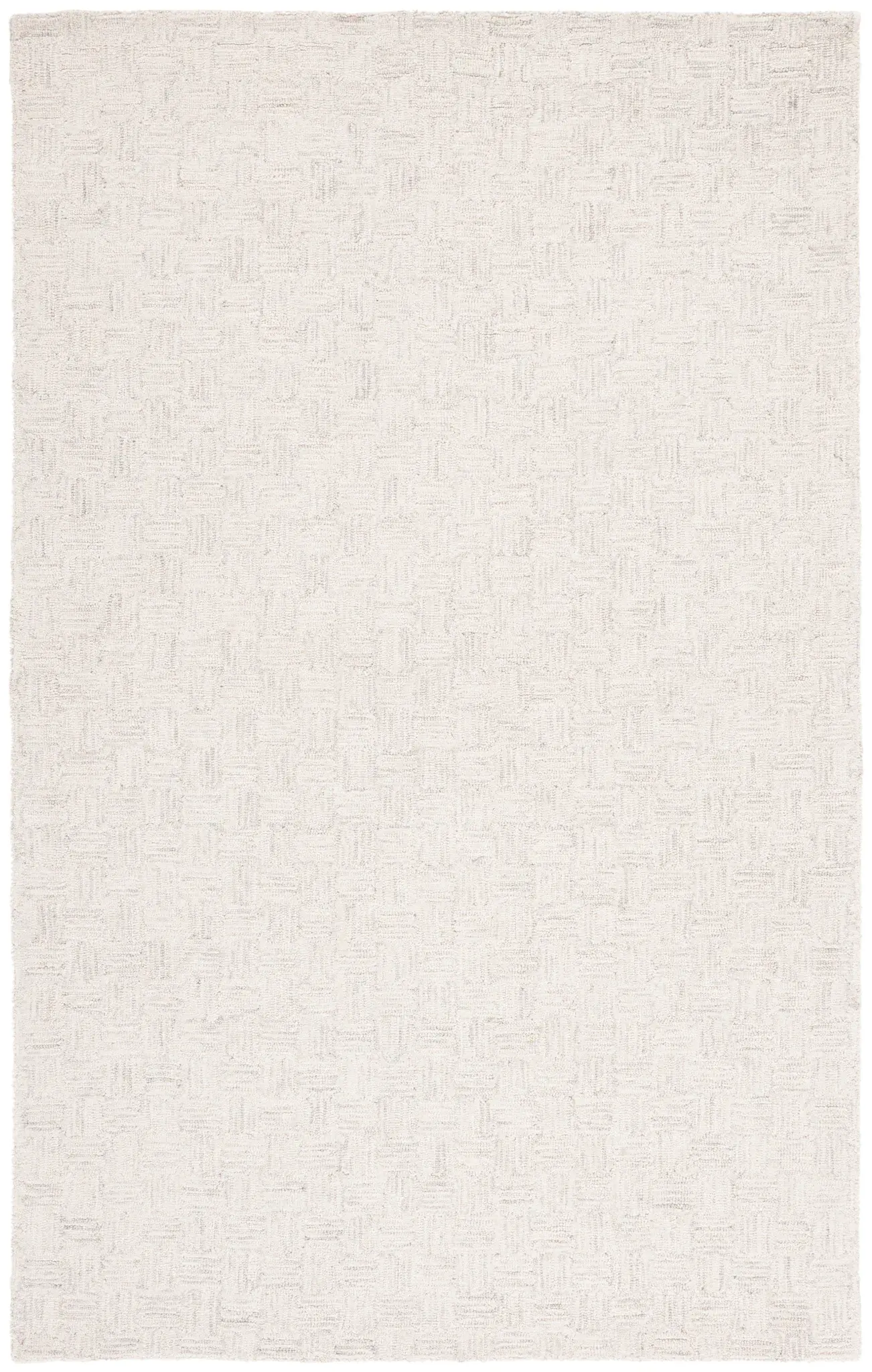 Micro-Loop Basketweave Hand-Tufted Wool Rug