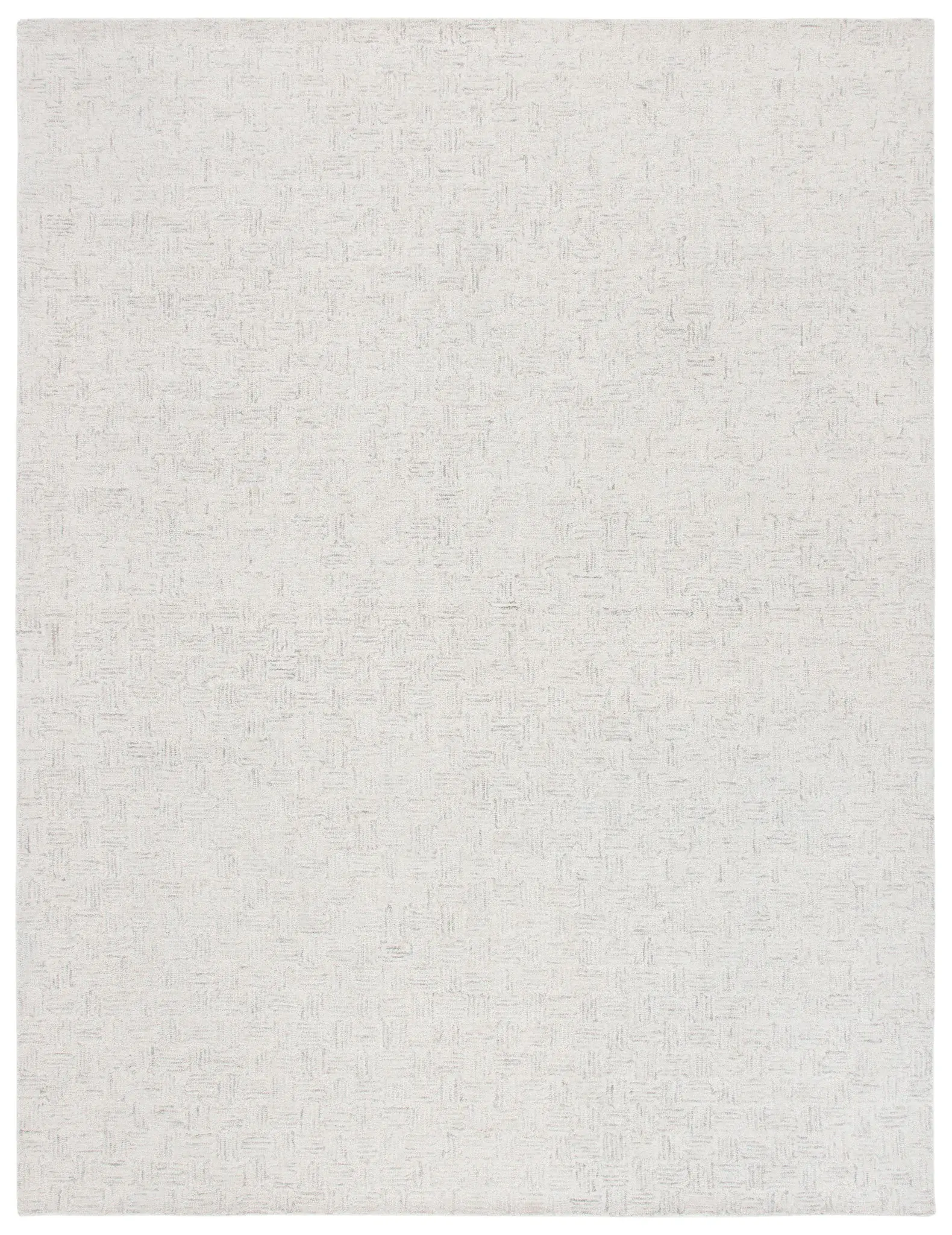 Micro-Loop Basketweave Hand-Tufted Wool Rug