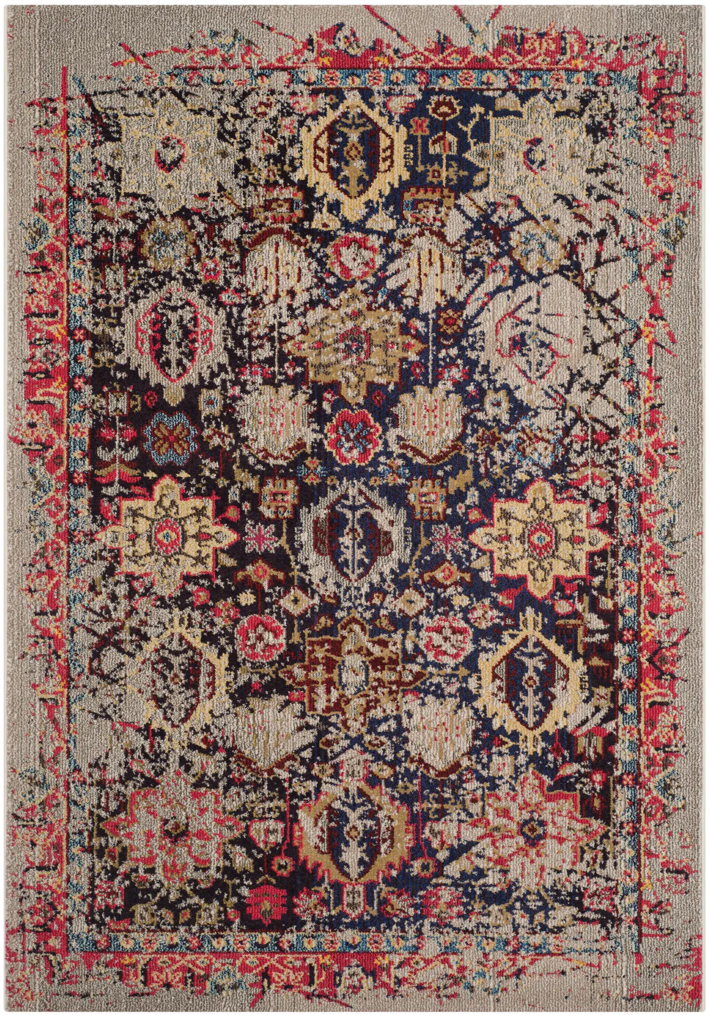 Monaco Distressed Persian Allover Rug
