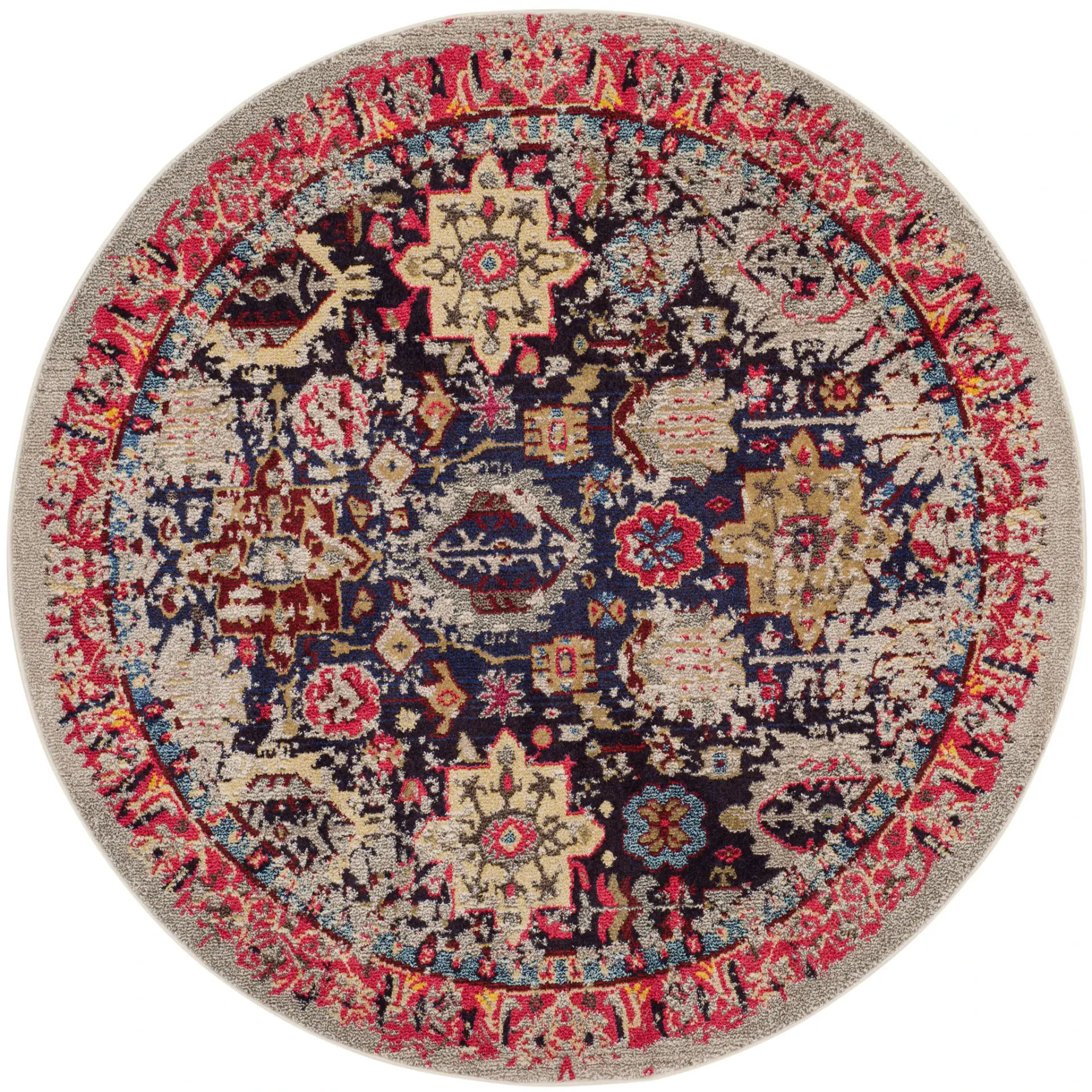 Monaco Distressed Persian Allover Rug