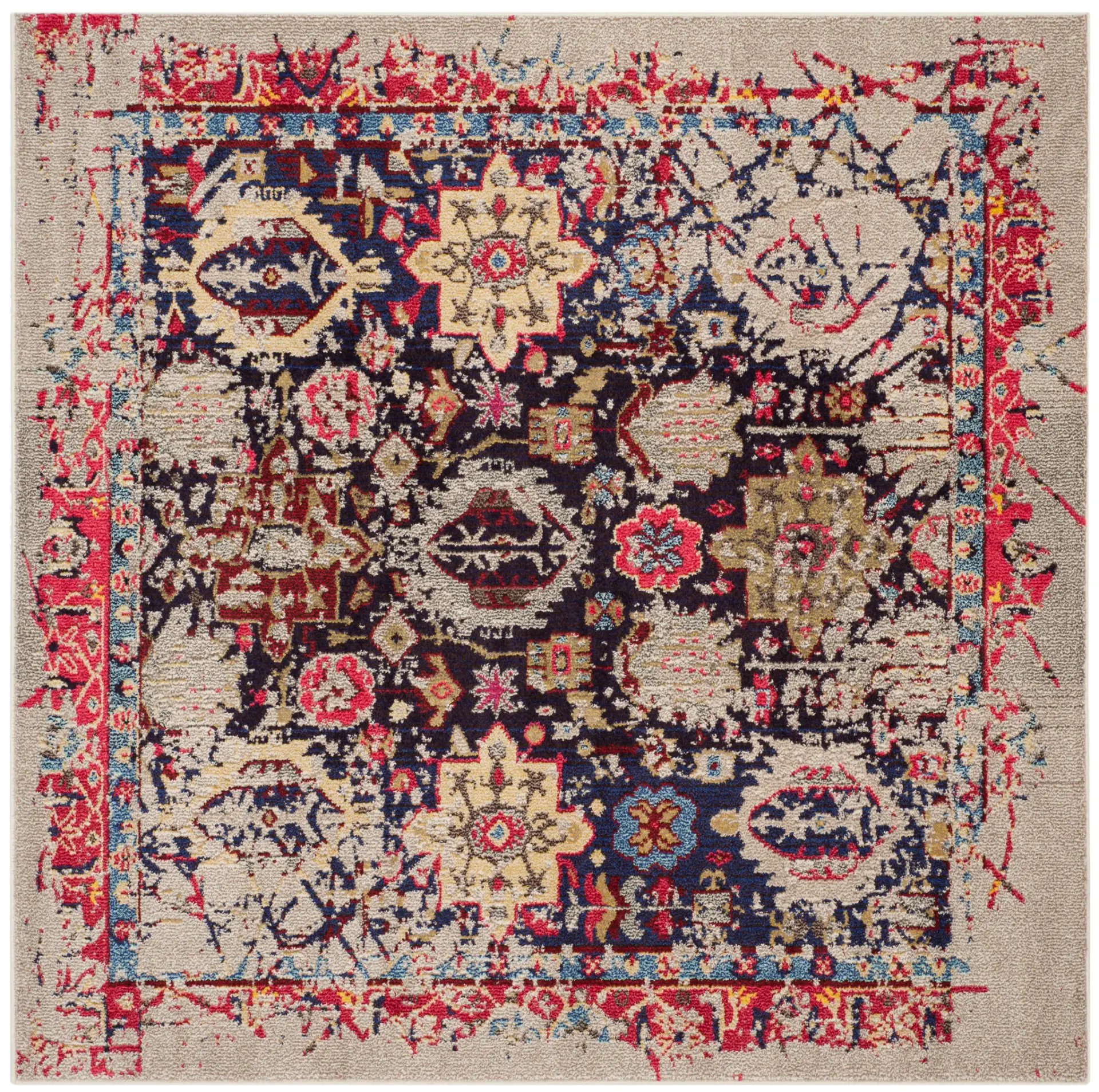 Monaco Distressed Persian Allover Rug