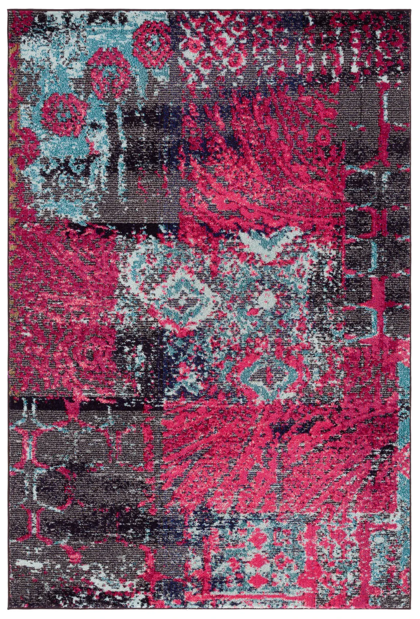Monaco Overdyed Patchwork Rug