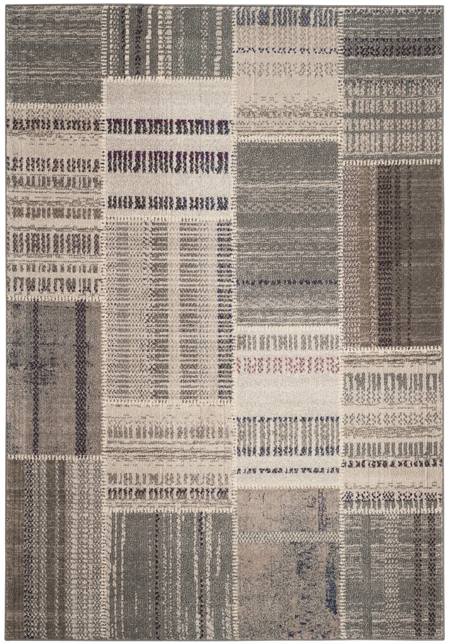 Monaco Block Patchwork Rug