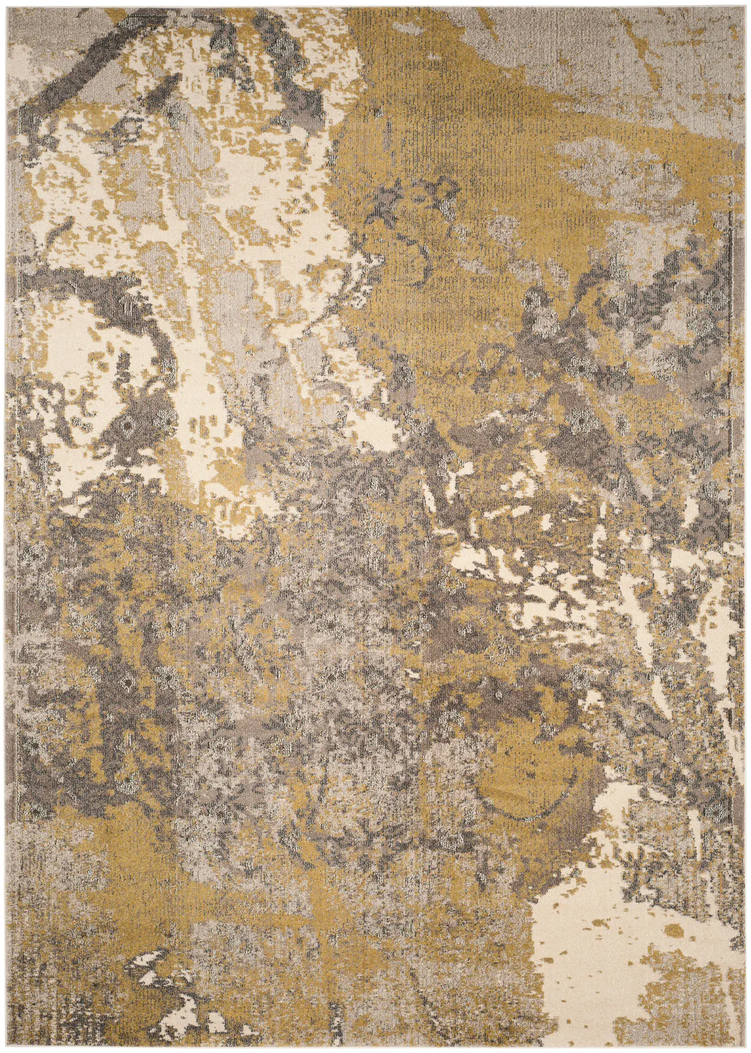 Monaco Abstract Botanical Rug
