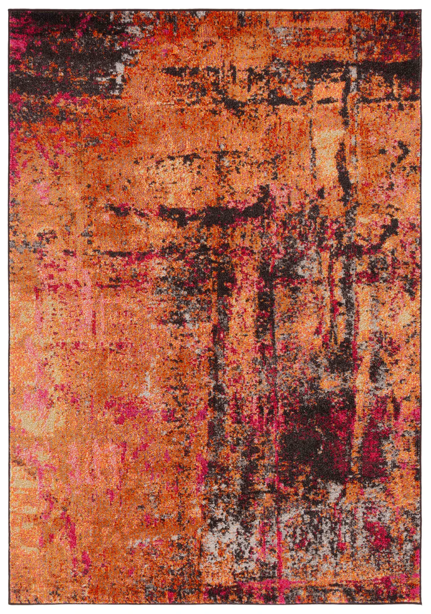 Monaco Distressed Grunge Rug