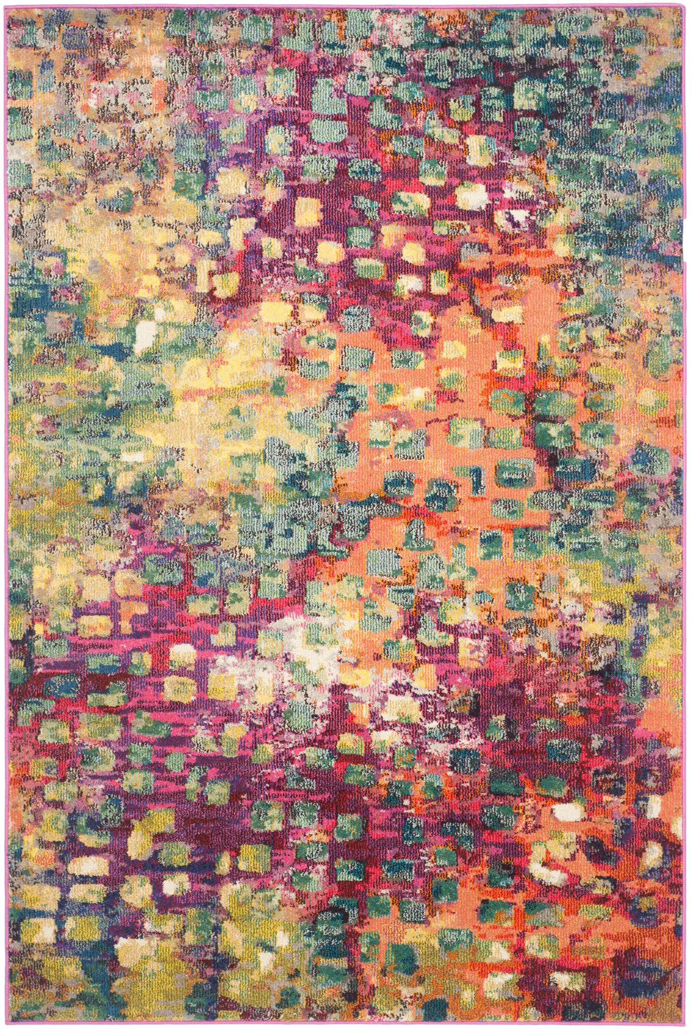 Monaco Distressed Abstract Rug