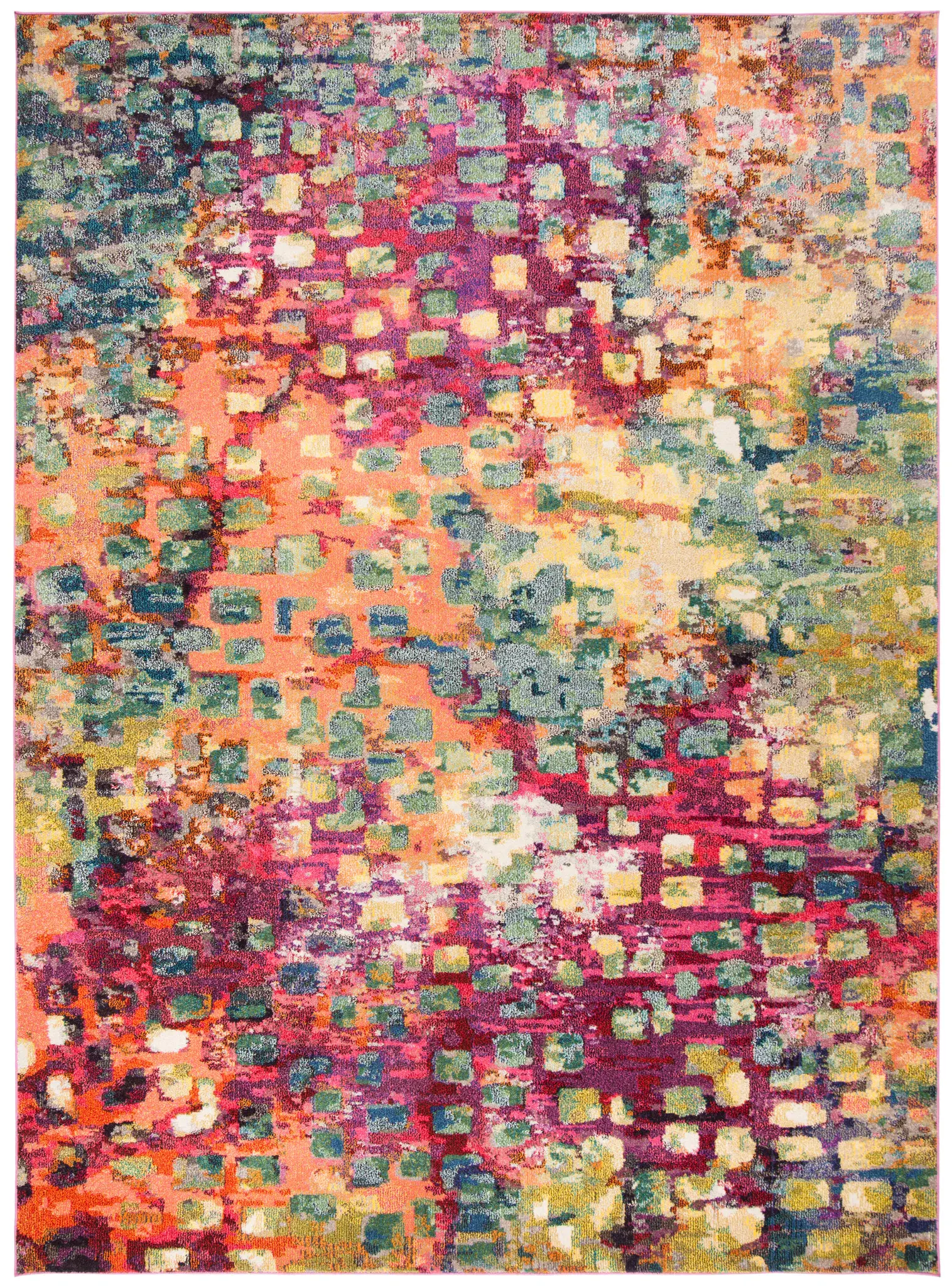 Monaco Distressed Abstract Rug