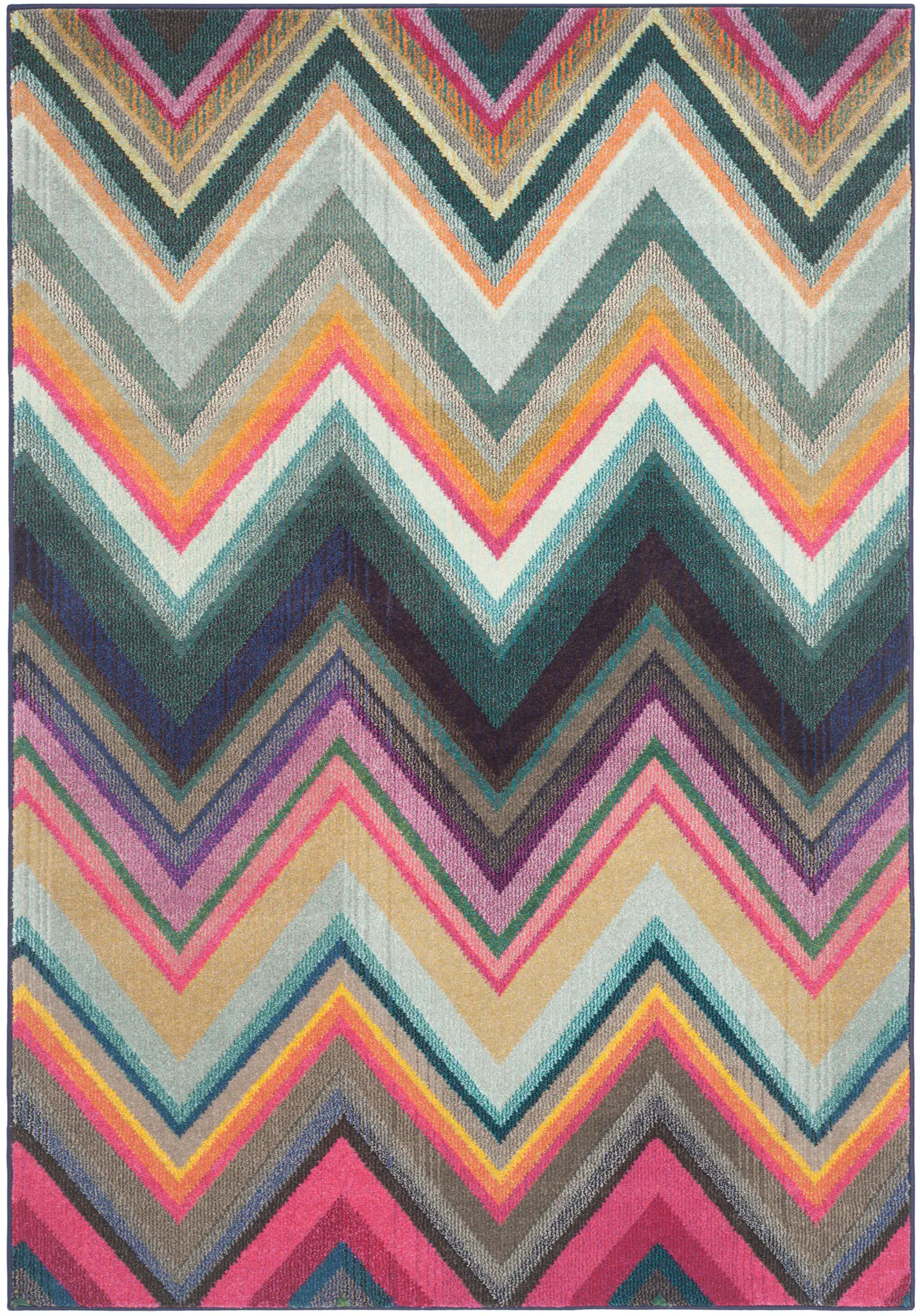 Monaco Spectrum Chevron Rug