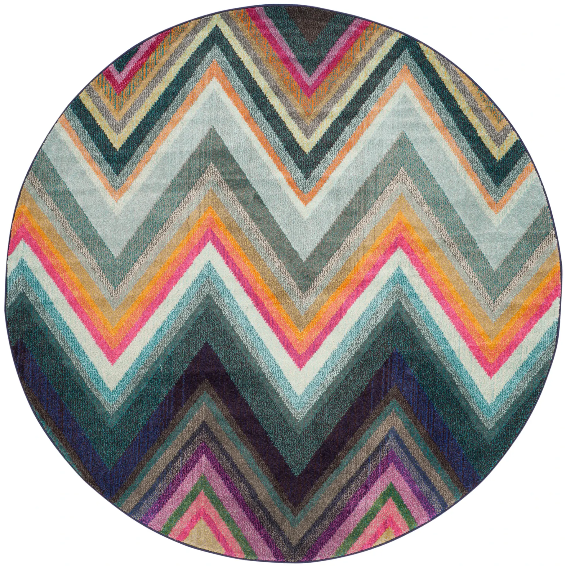 Monaco Spectrum Chevron Rug