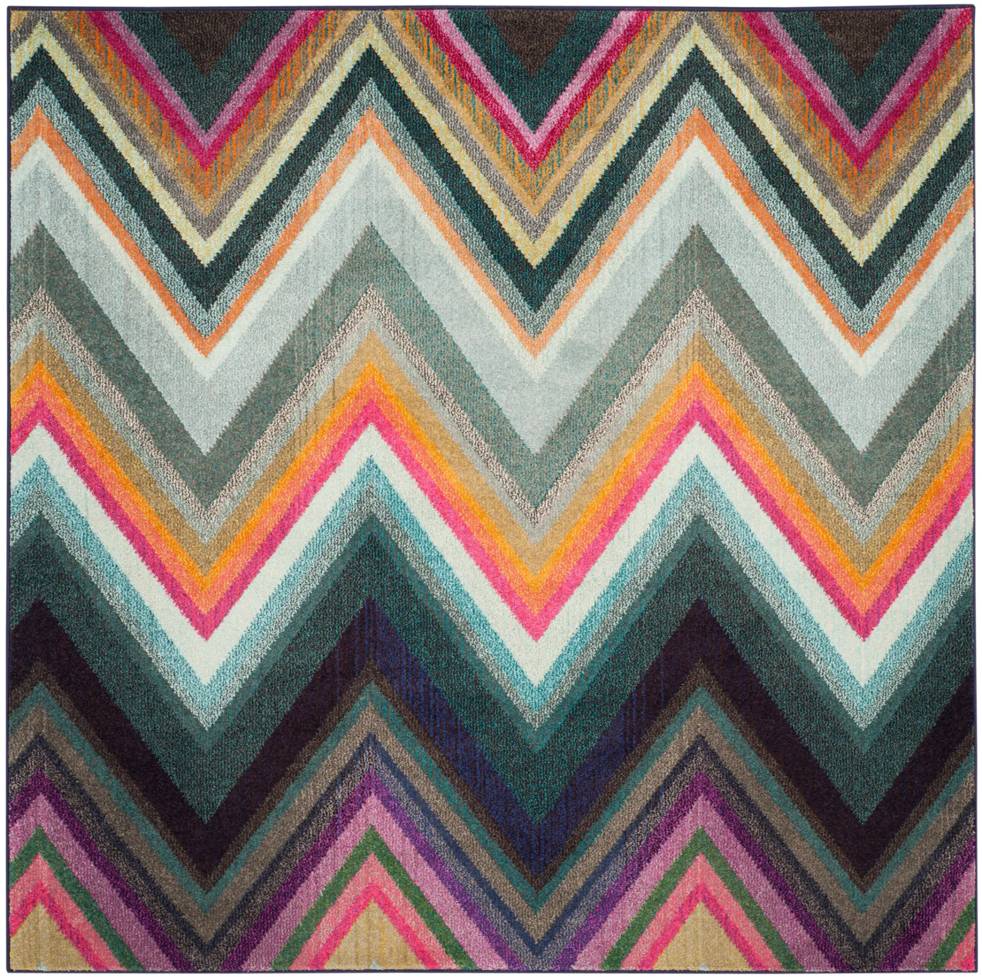Monaco Spectrum Chevron Rug