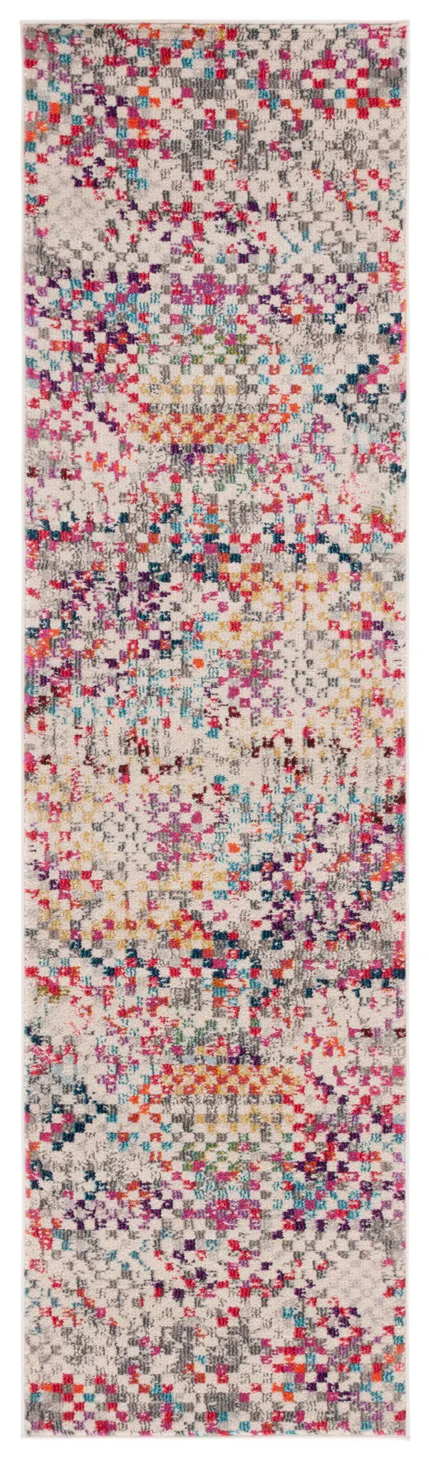 Monaco Checkered Grid Rug