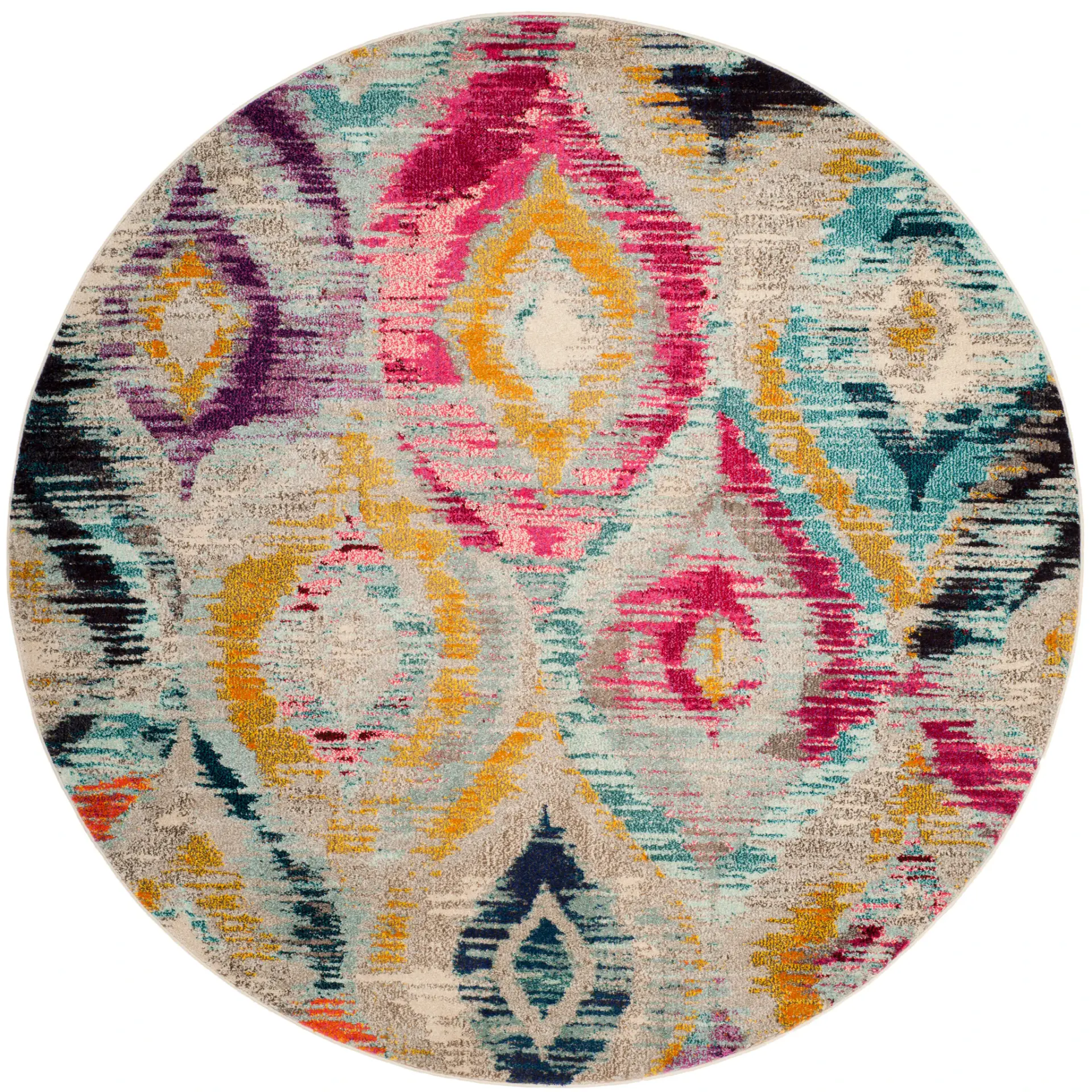 Monaco Ikat Diamond Rug