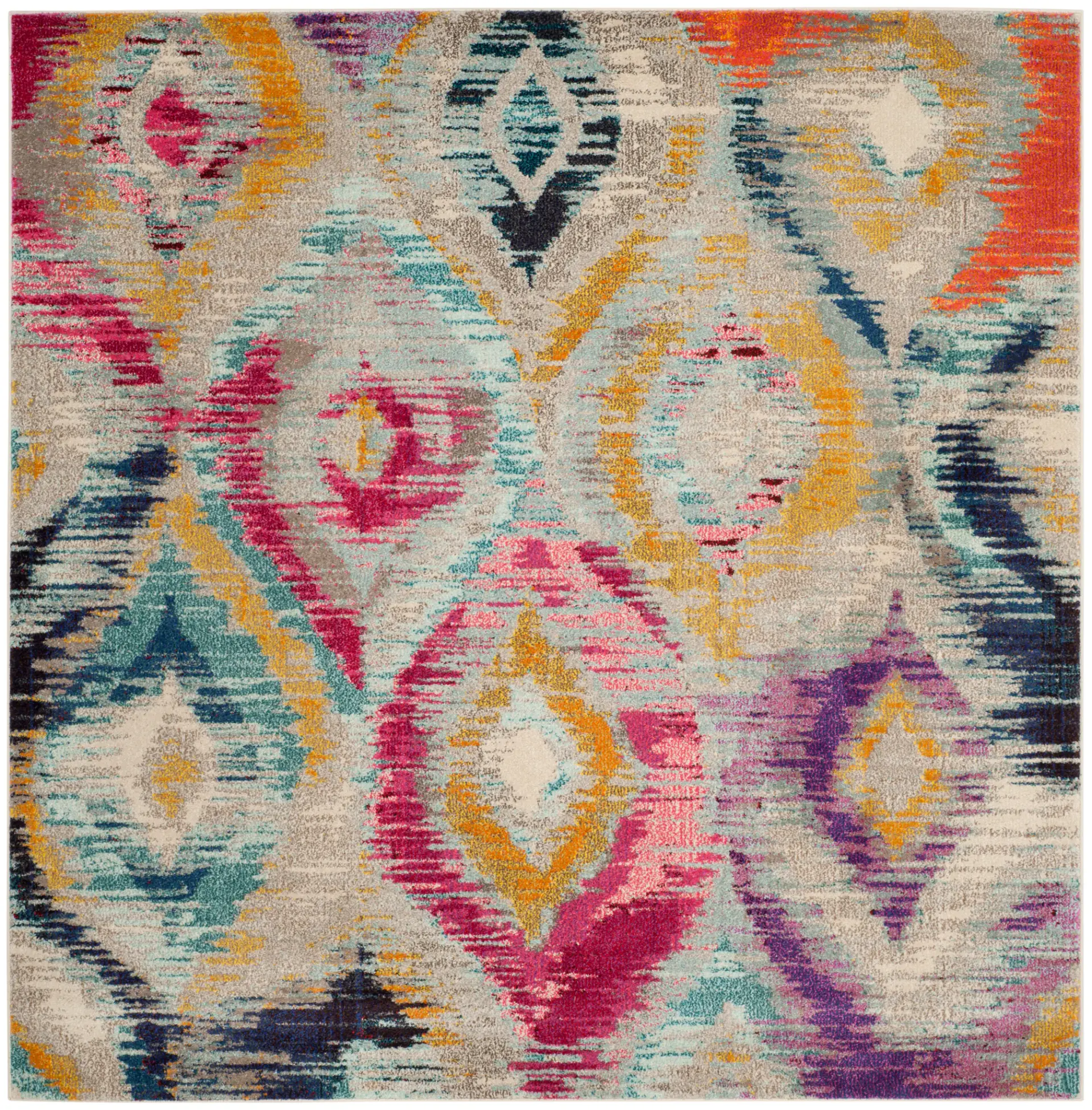 Monaco Ikat Diamond Rug
