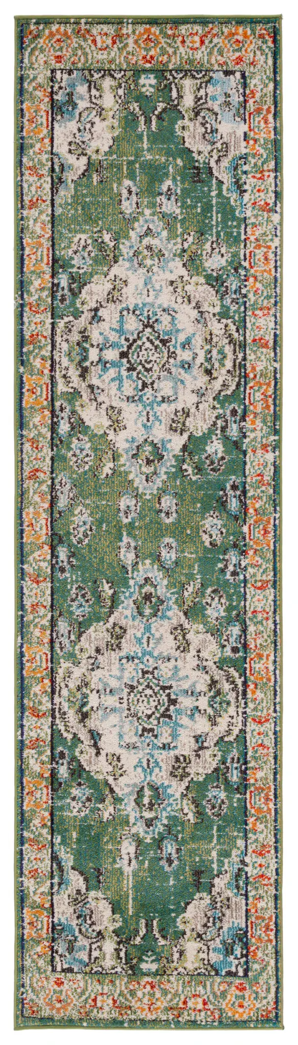 Monaco Distressed Medallion Rug
