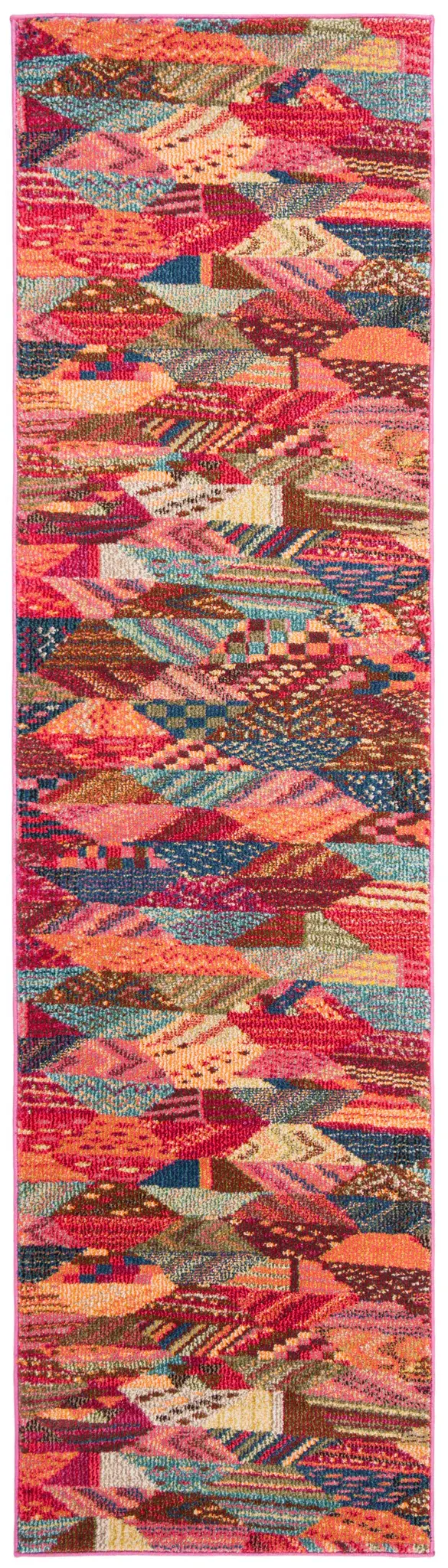 Monaco Patchwork Diamond Rug