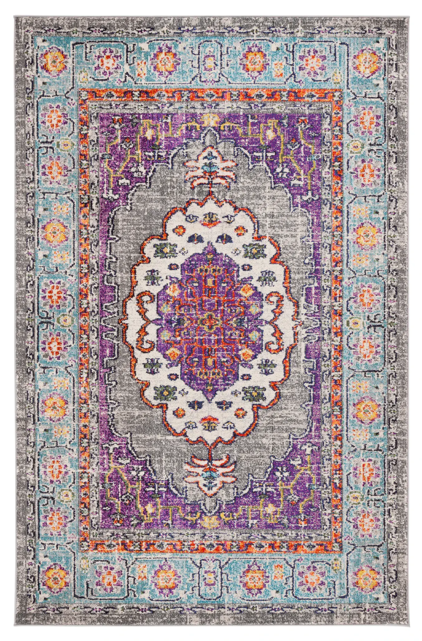Monaco Medallion Bordered Rug