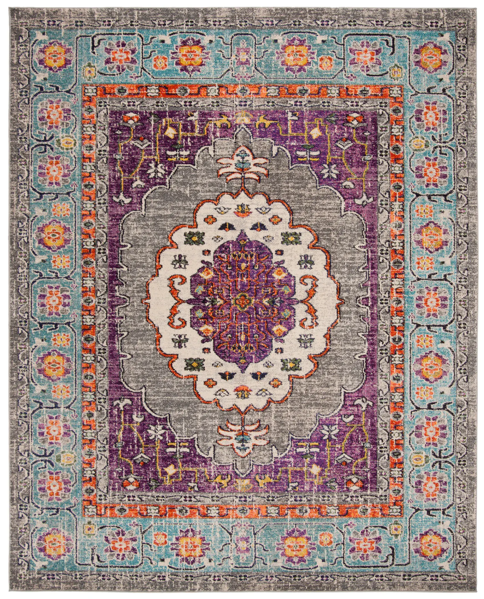 Monaco Medallion Bordered Rug