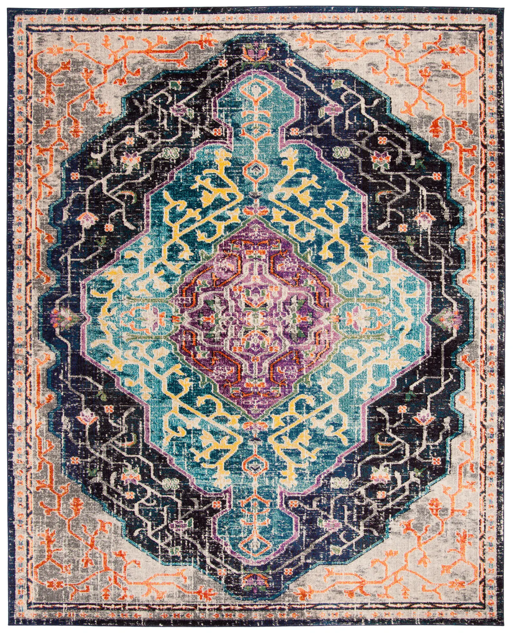 Monaco Vintage Medallion Rug