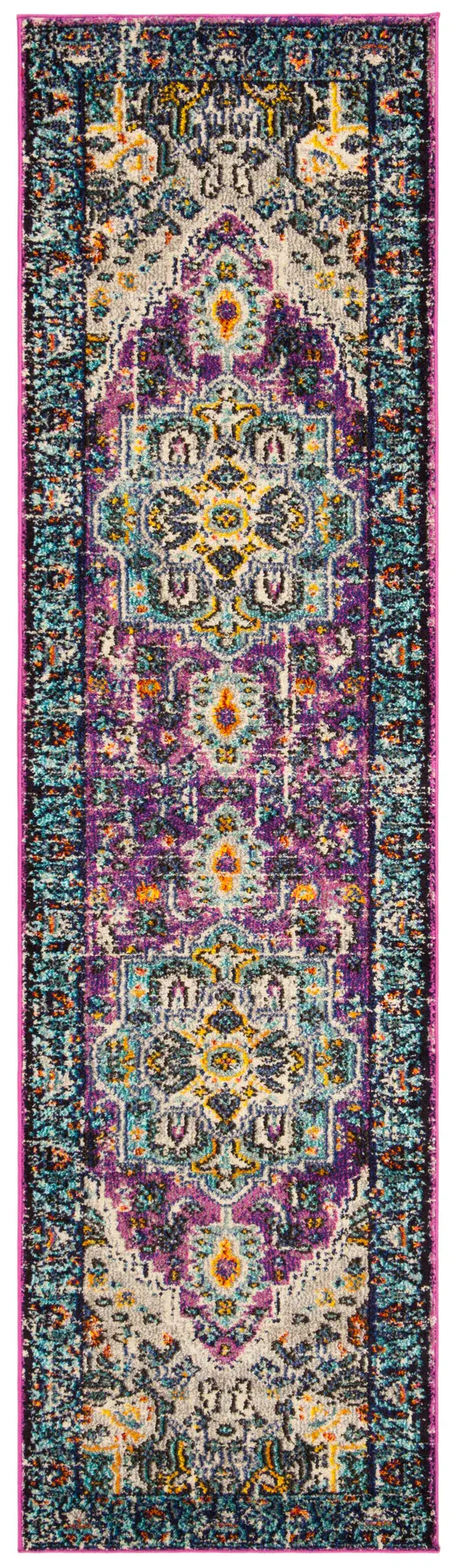 Monaco Traditional Medallion Bordered Rug