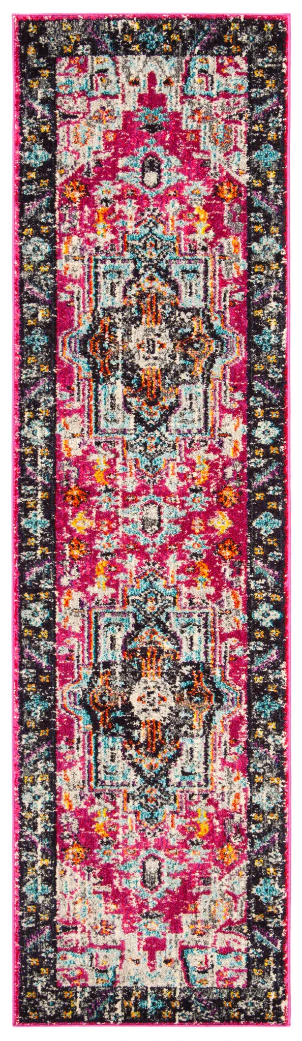 Monaco Square Medallion Bordered Rug