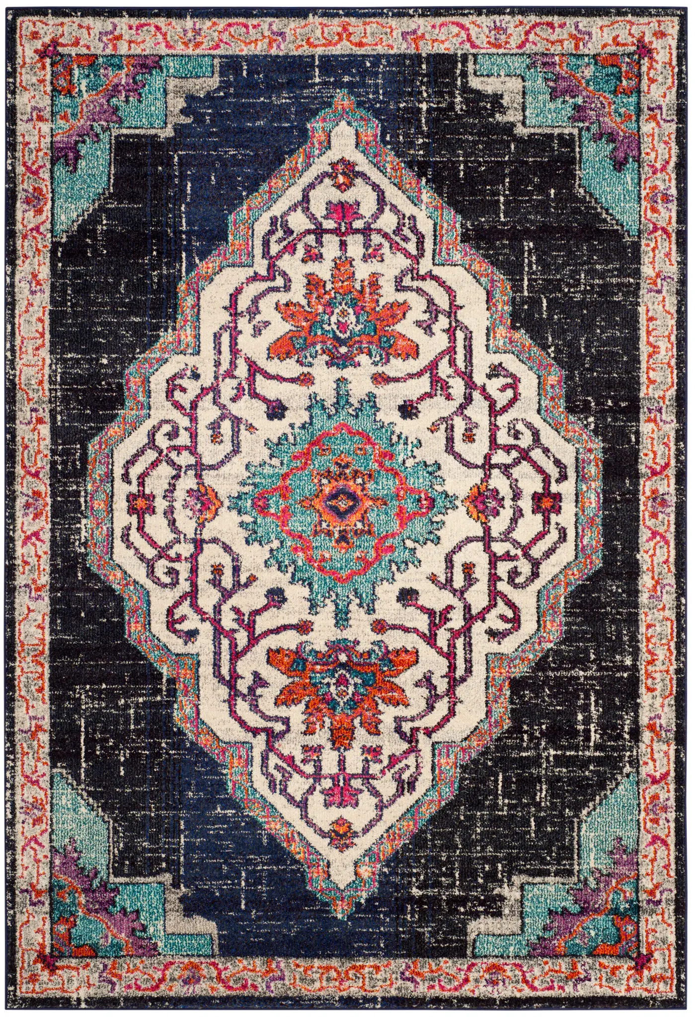 Monaco Stepped Medallion Rug