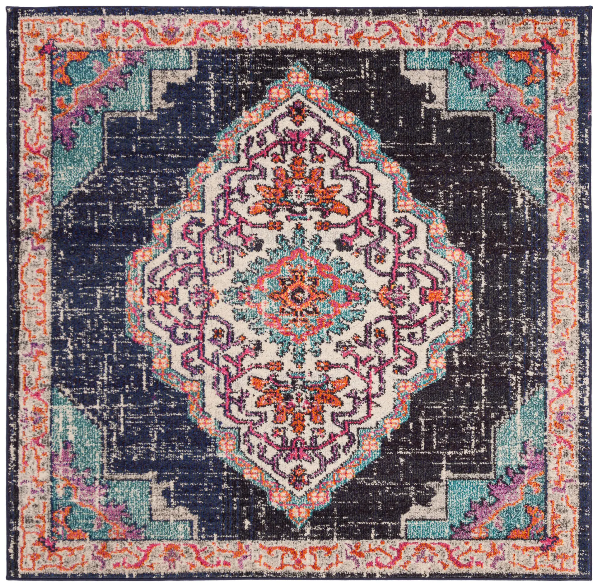 Monaco Stepped Medallion Rug