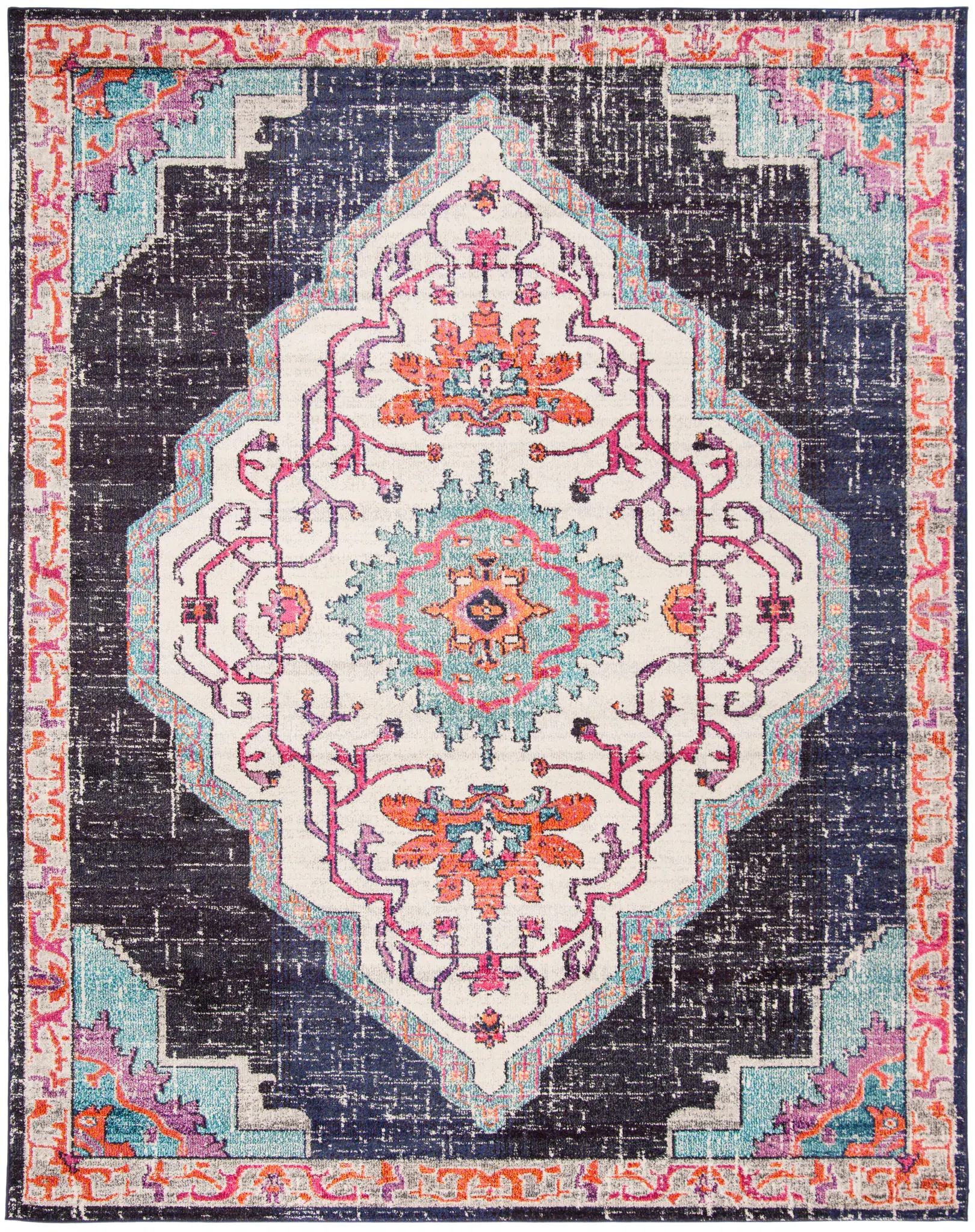 Monaco Stepped Medallion Rug