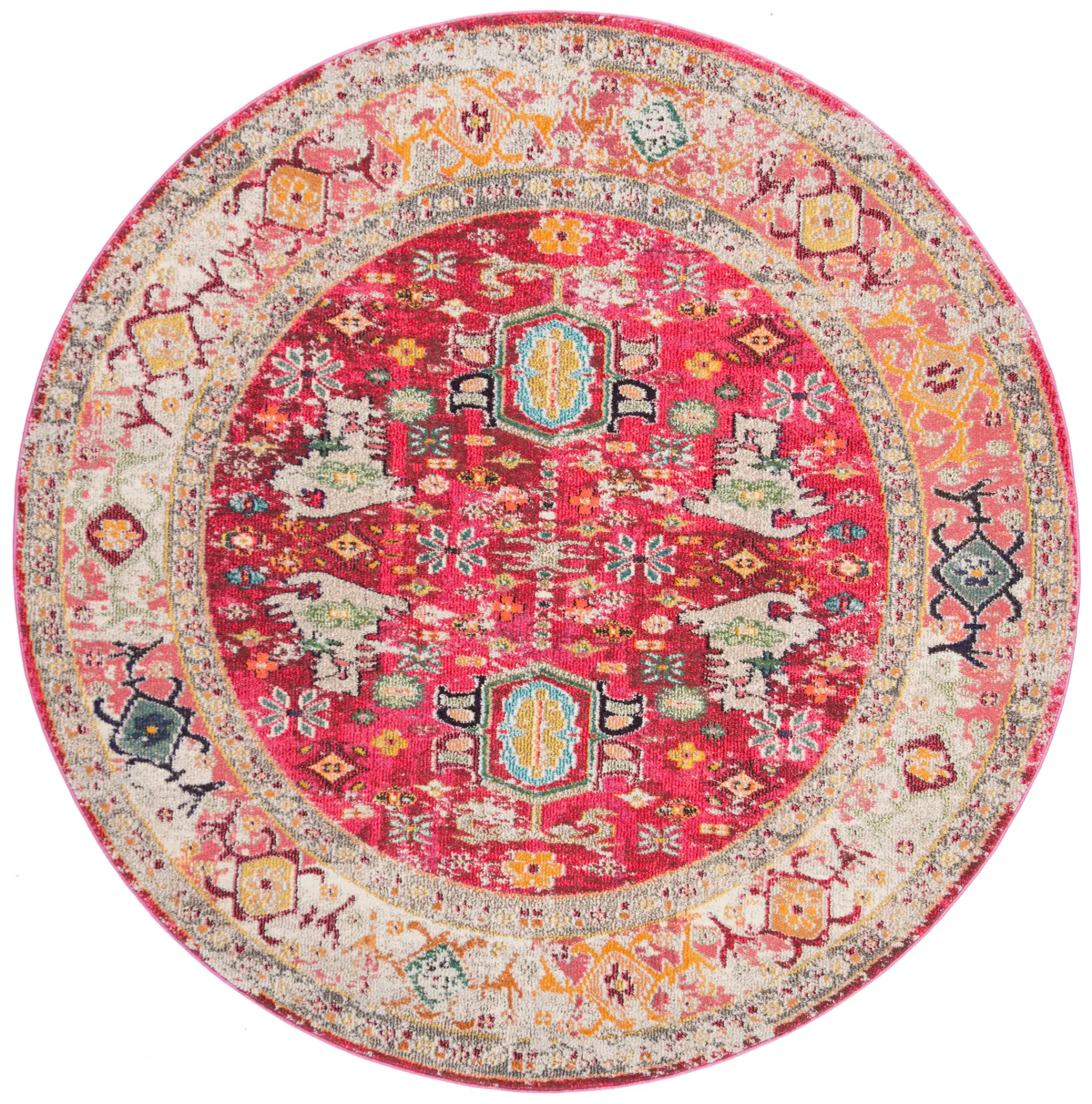 Monaco Tribal Lozenge Medallion Rug