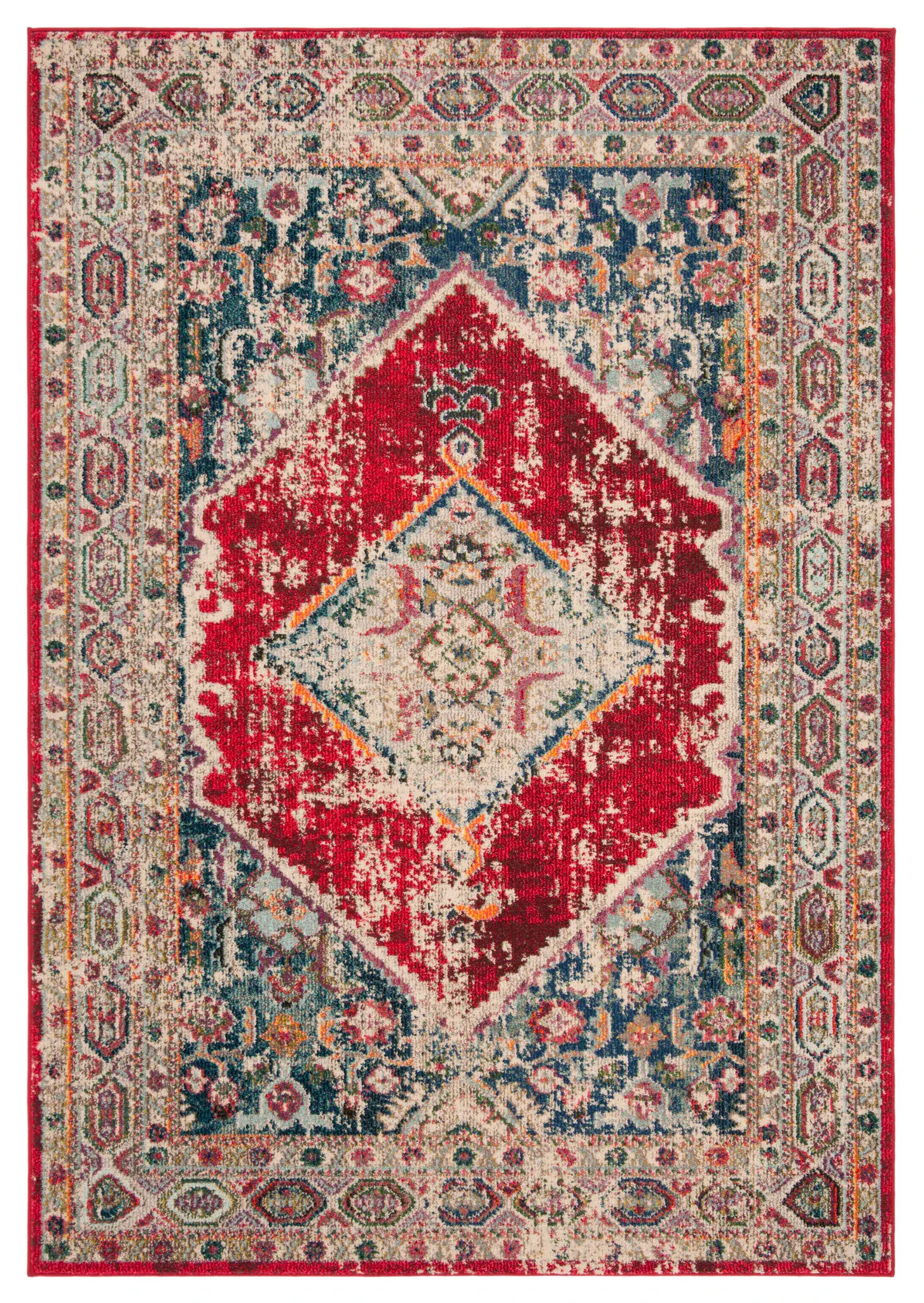 Monaco Hexagon Medallion Rug
