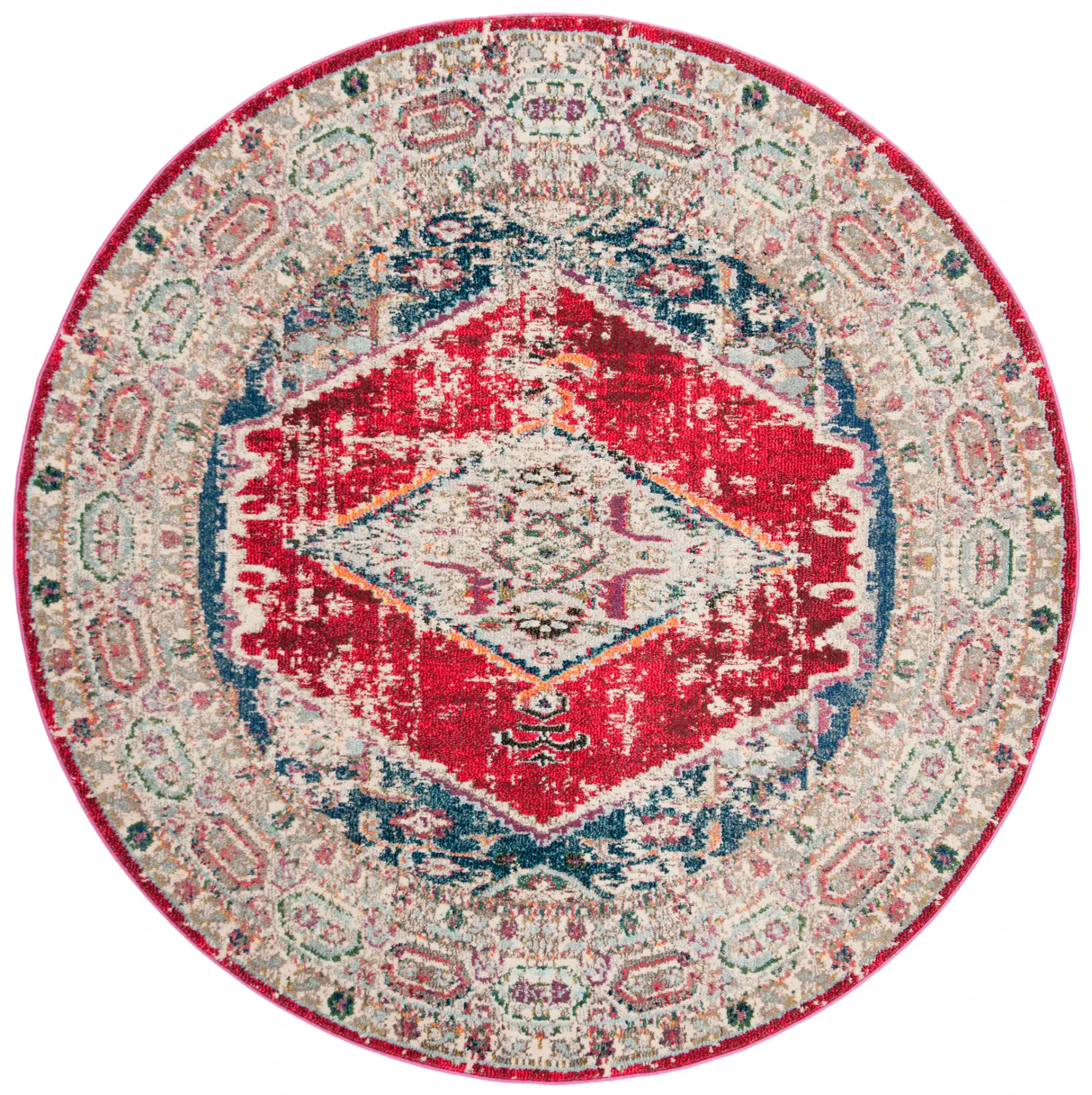 Monaco Hexagon Medallion Rug