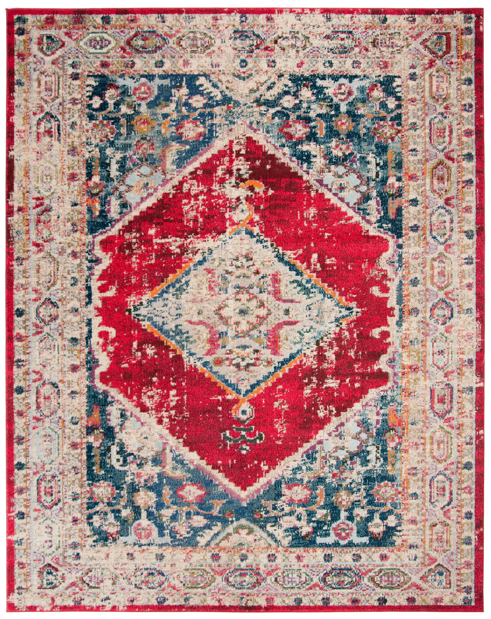 Monaco Hexagon Medallion Rug