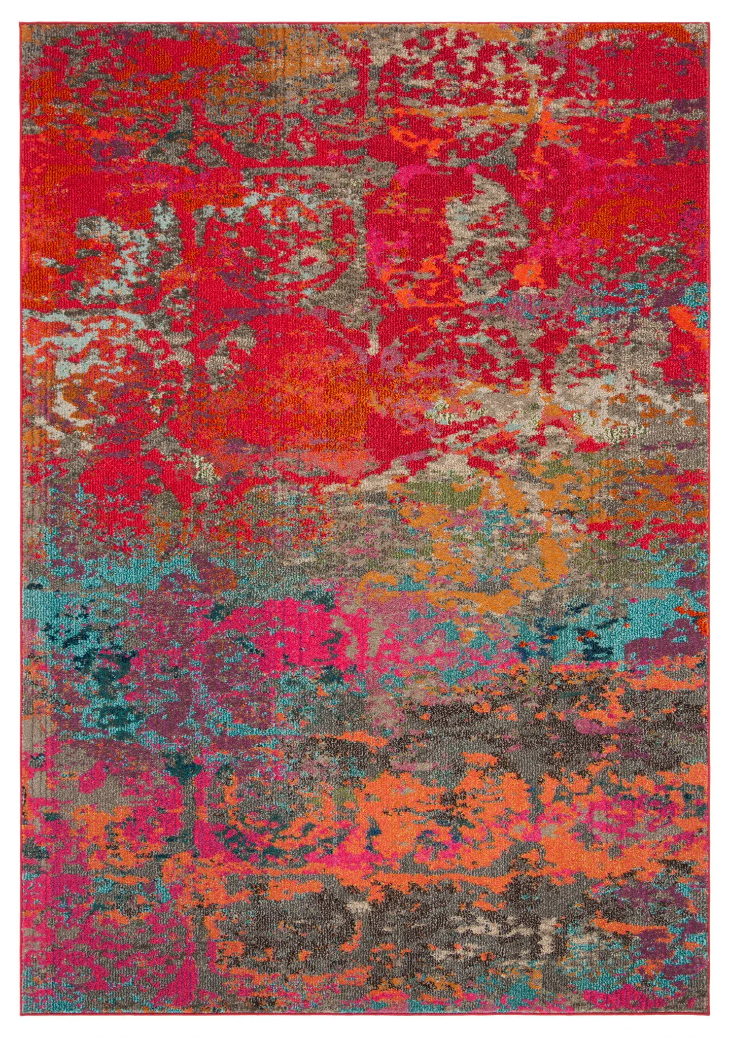 Monaco Abstract Wash Rug
