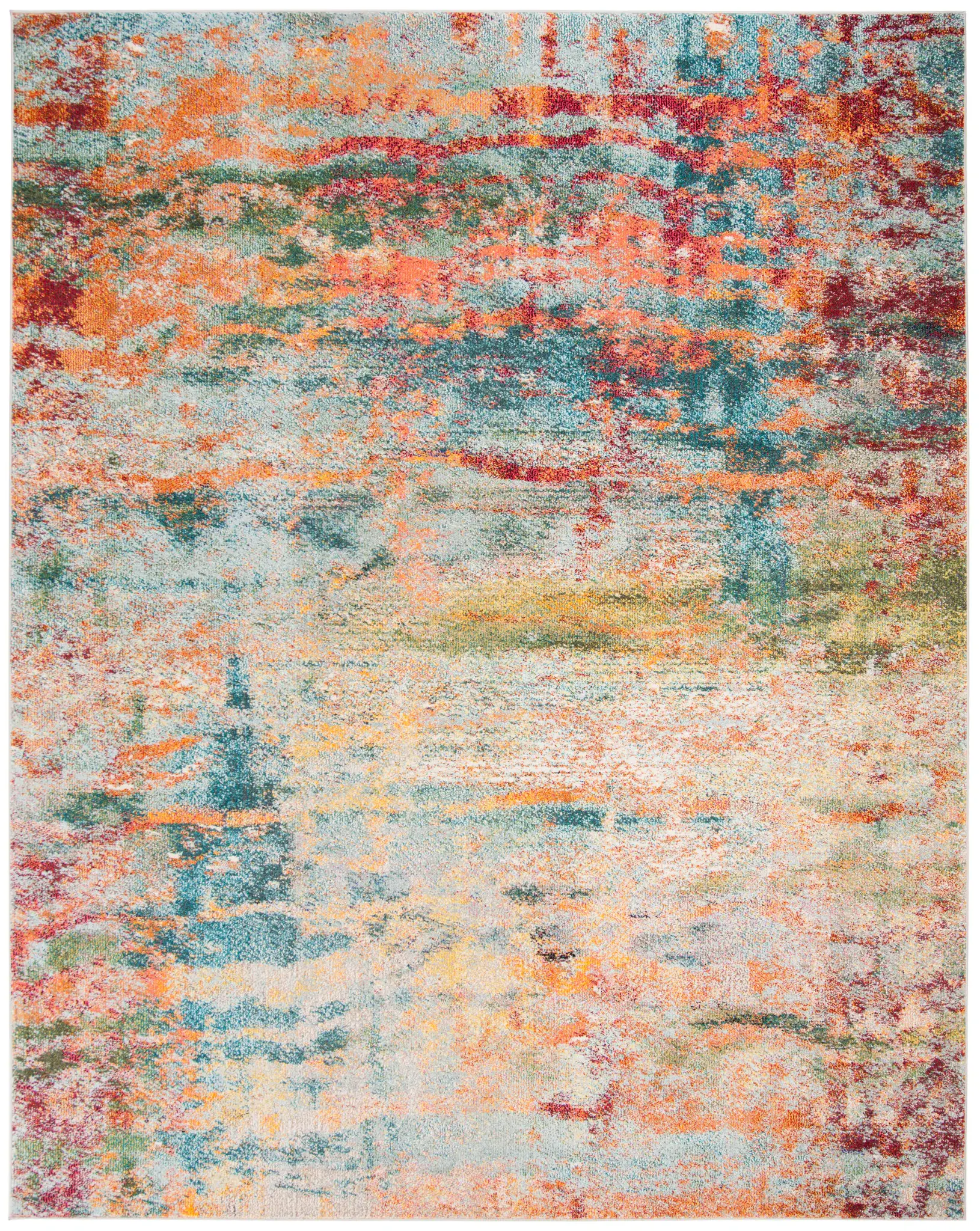 Monaco Abstract Striated Rug