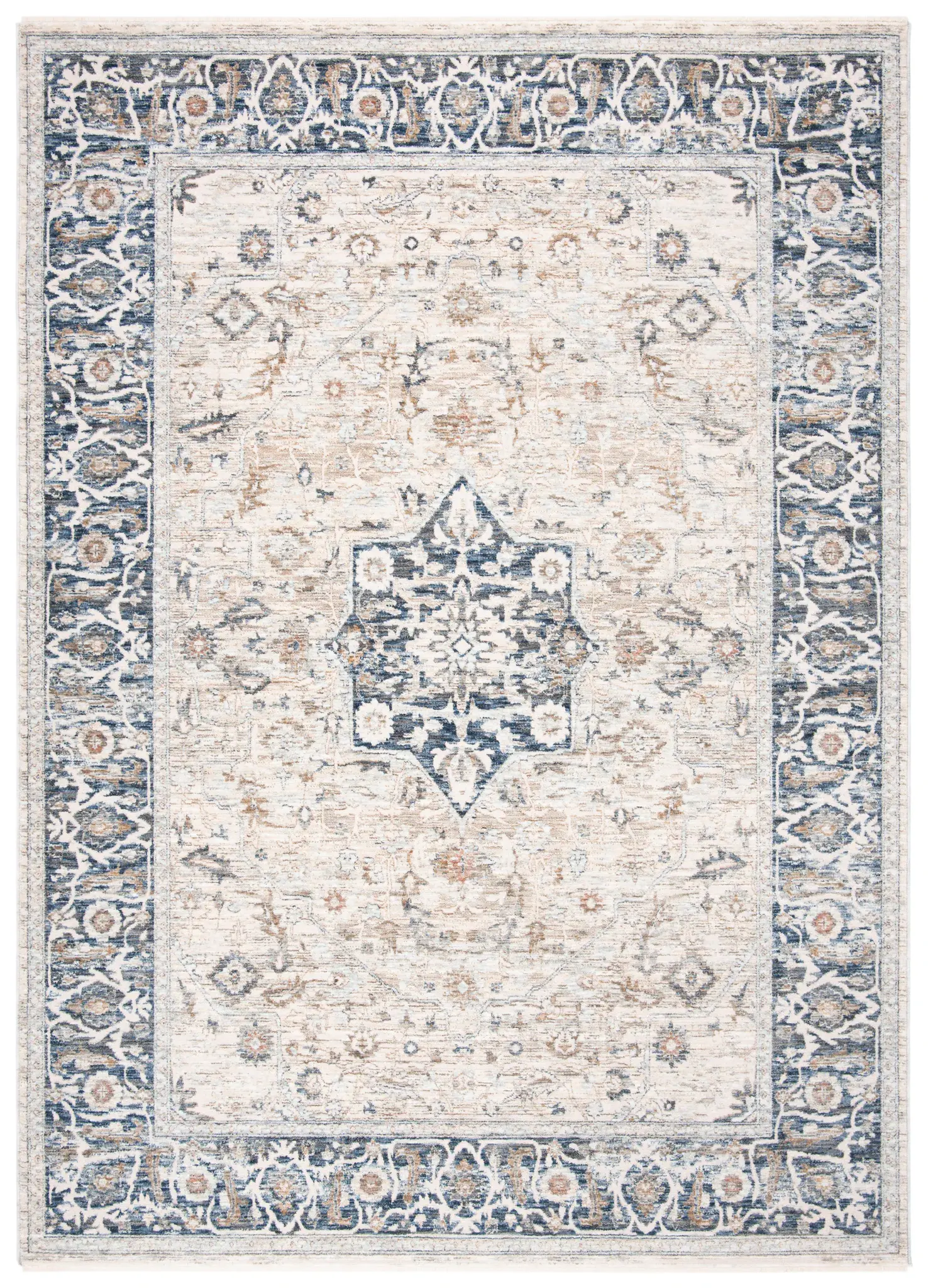 Moondust Floral Medallion Rug