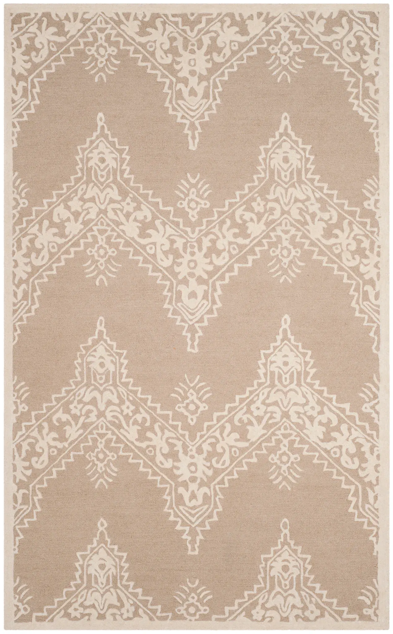 Manchester Tribal Chevron Hand-Tufted Rug
