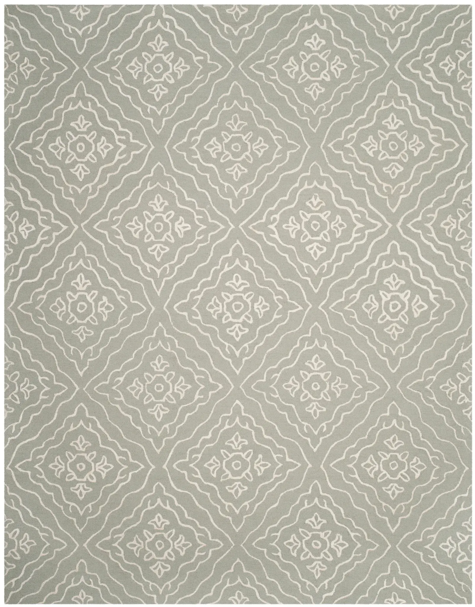 Manchester Floral Trellis Hand-Tufted Rug