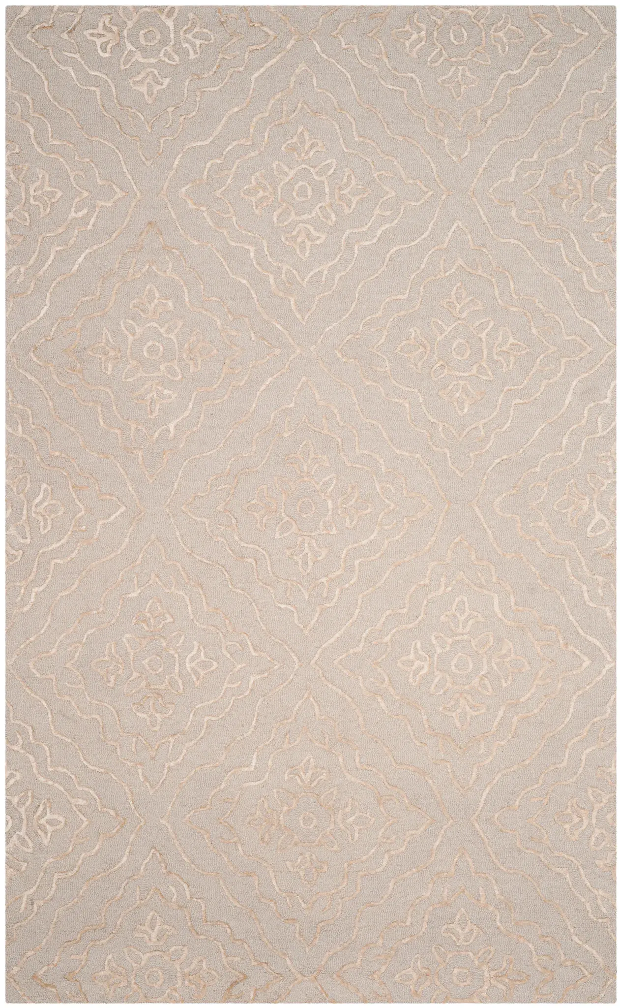Manchester Floral Trellis Hand-Tufted Rug