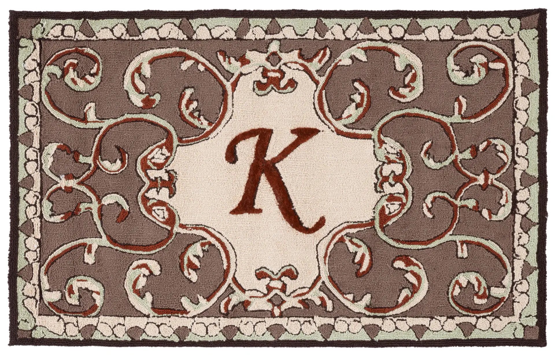 Monogram rug collection