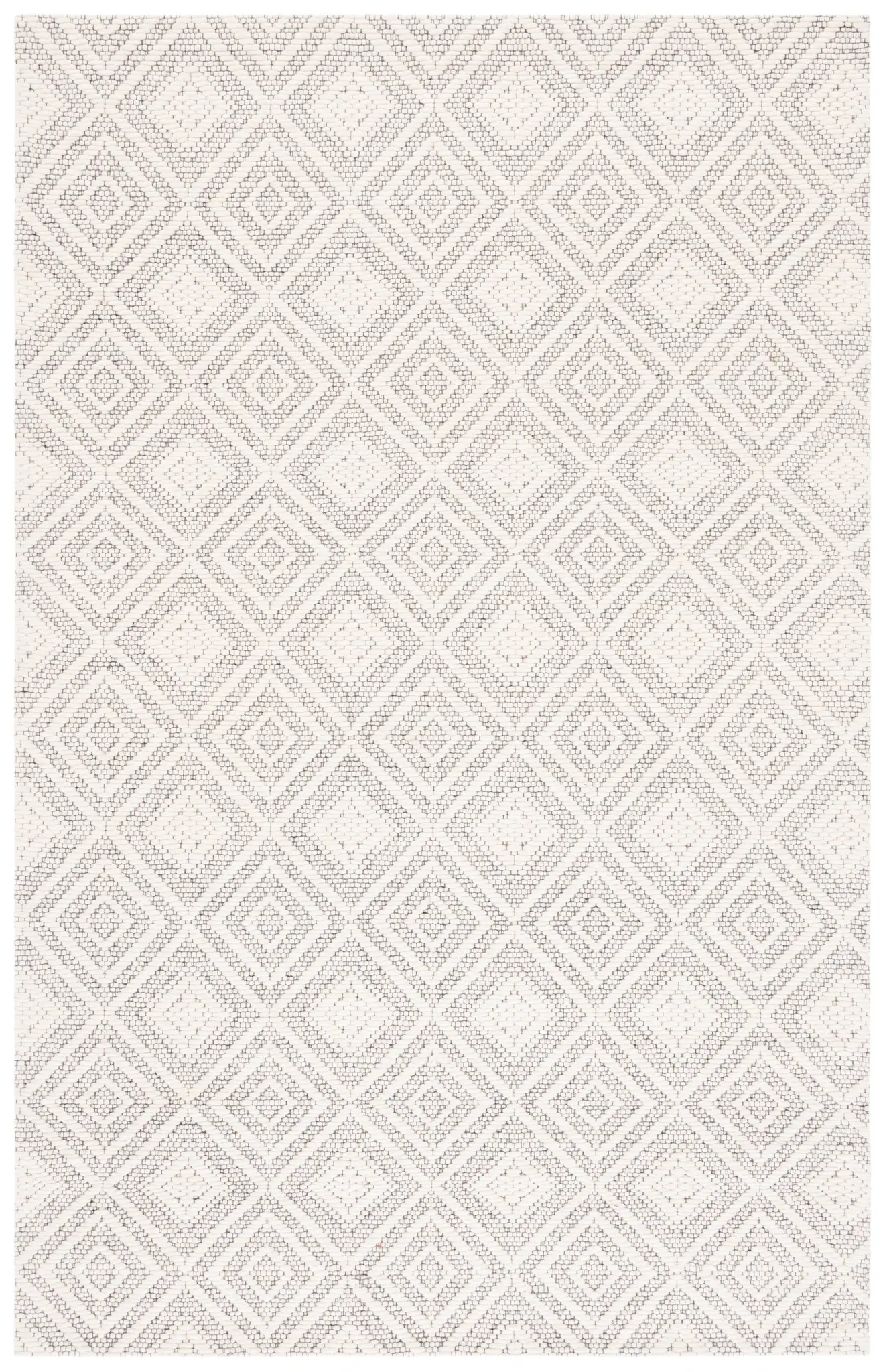 Marbella Concentric Diamond Hand-Loomed Wool Rug
