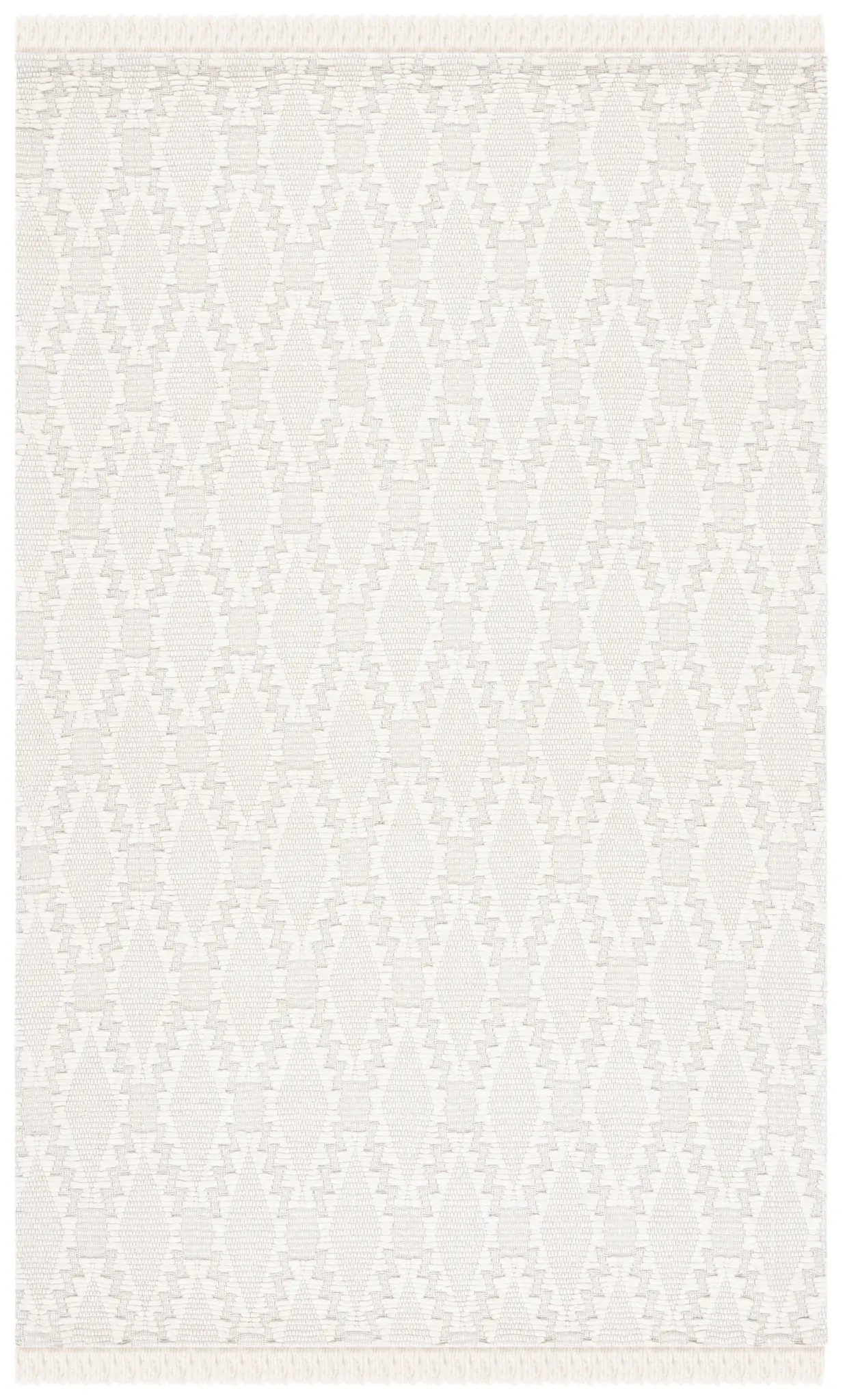 Marbella Tribal Stepped Diamond Hand-Woven Wool Rug