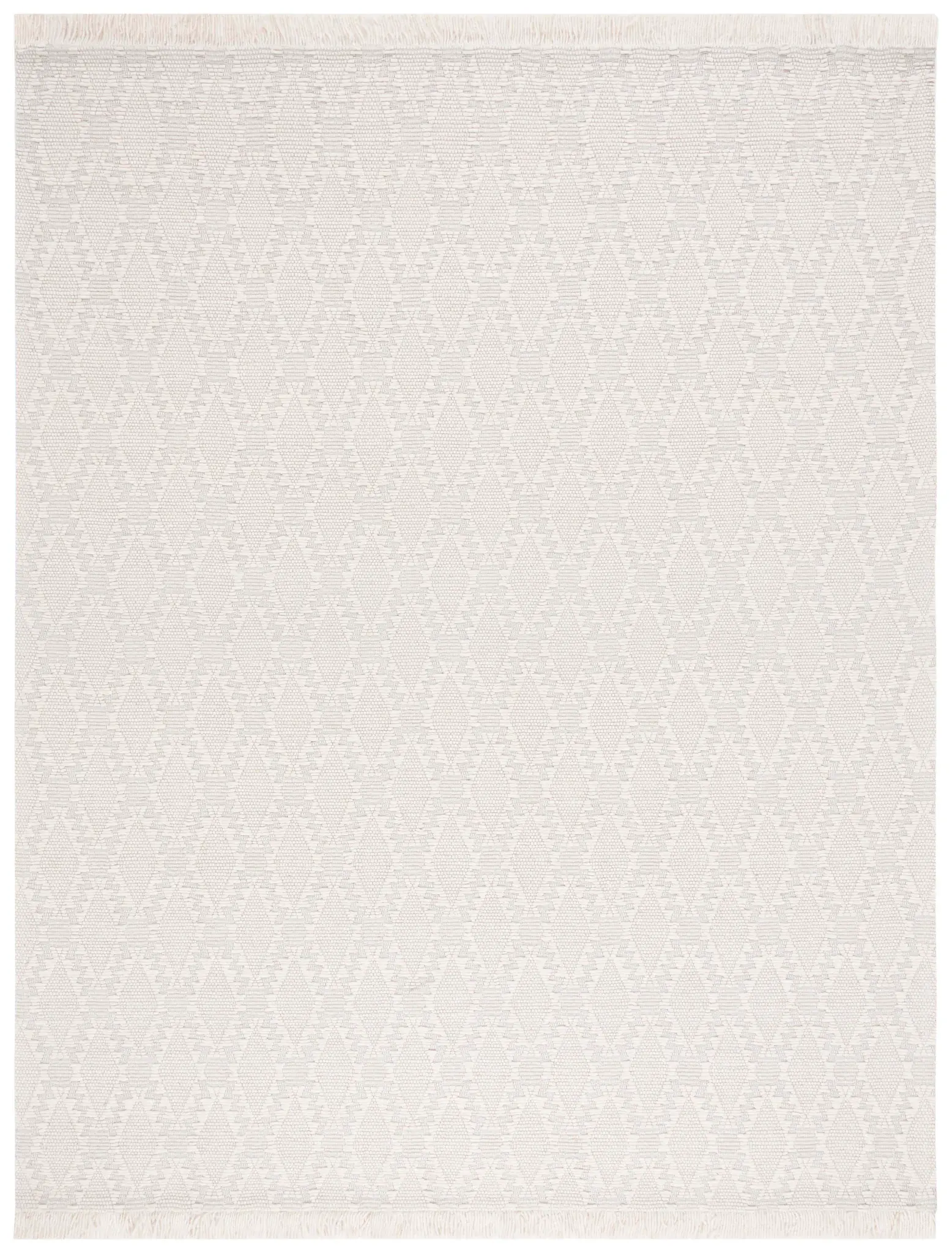 Marbella Tribal Stepped Diamond Hand-Woven Wool Rug