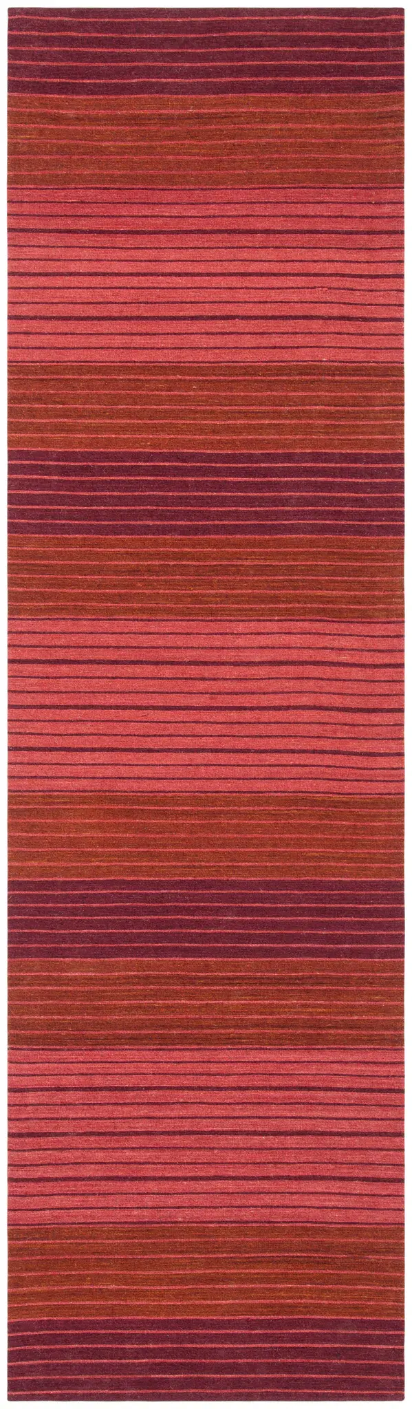 Marbella Banded Stripe Hand-Loomed Wool Rug
