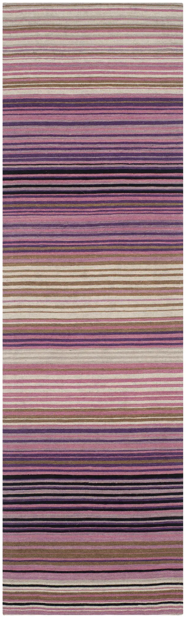 Marbella Grouped Stripe Hand-Loomed Wool Rug