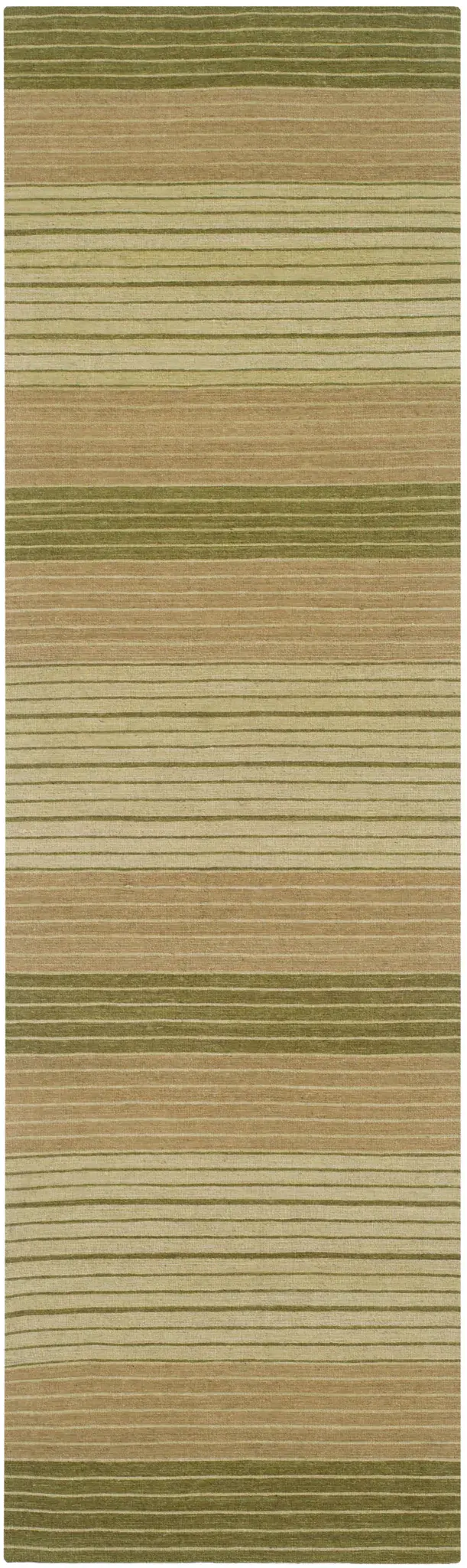 Marbella Banded Stripe Hand-Loomed Wool Rug