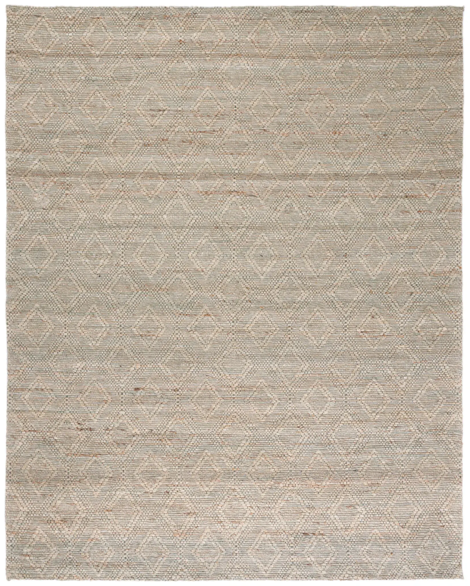 Marbella Diamond Hand-Woven Jute Rug