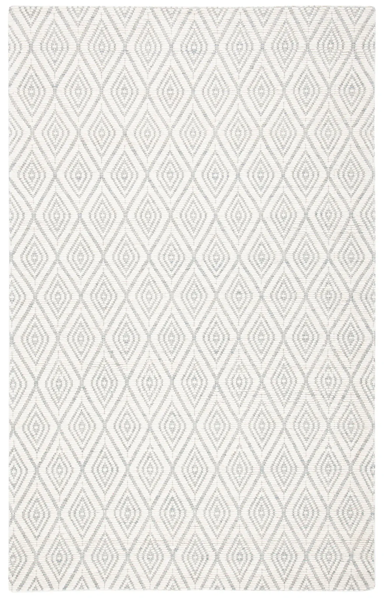 Marbella Nested Diamond Hand-Woven Wool Rug