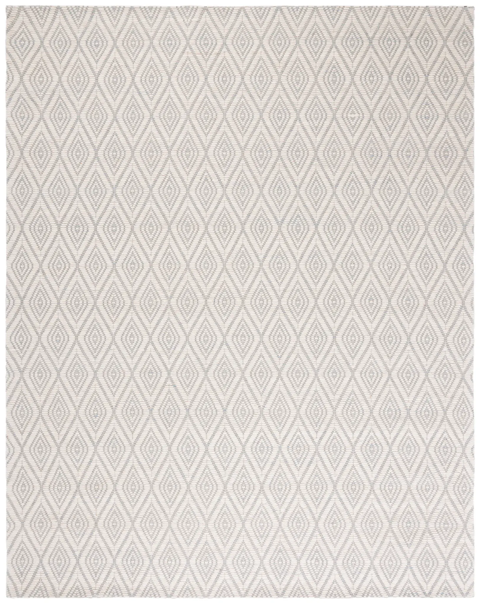 Marbella Nested Diamond Hand-Woven Wool Rug