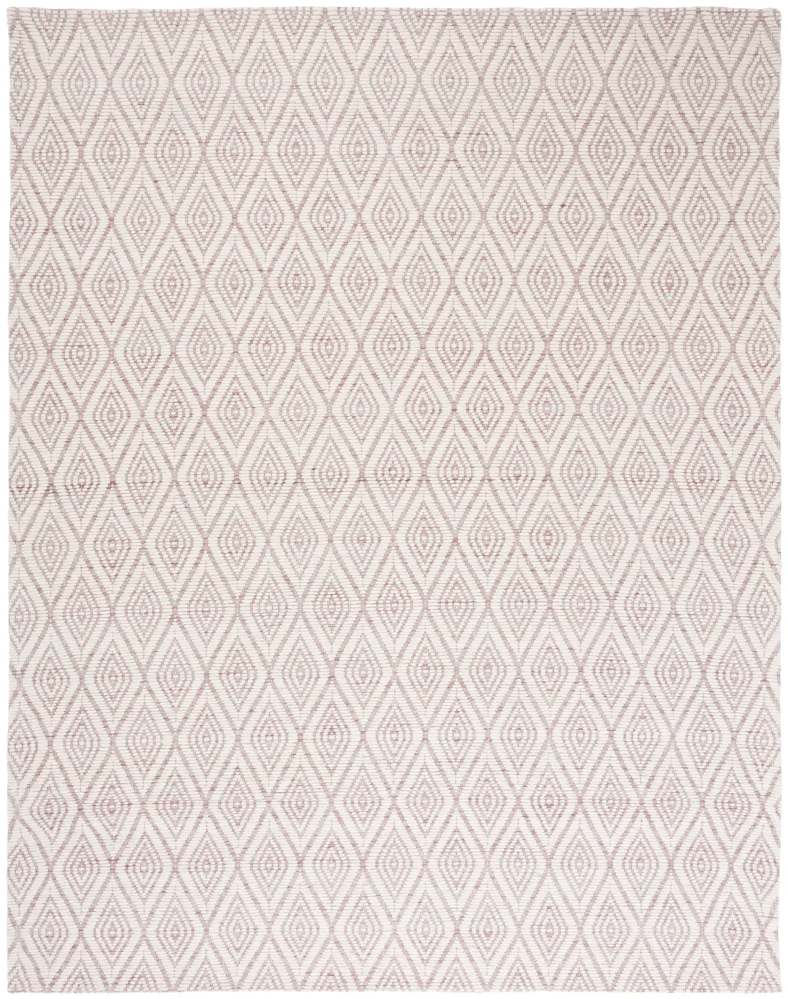 Marbella Nested Diamond Hand-Woven Wool Rug