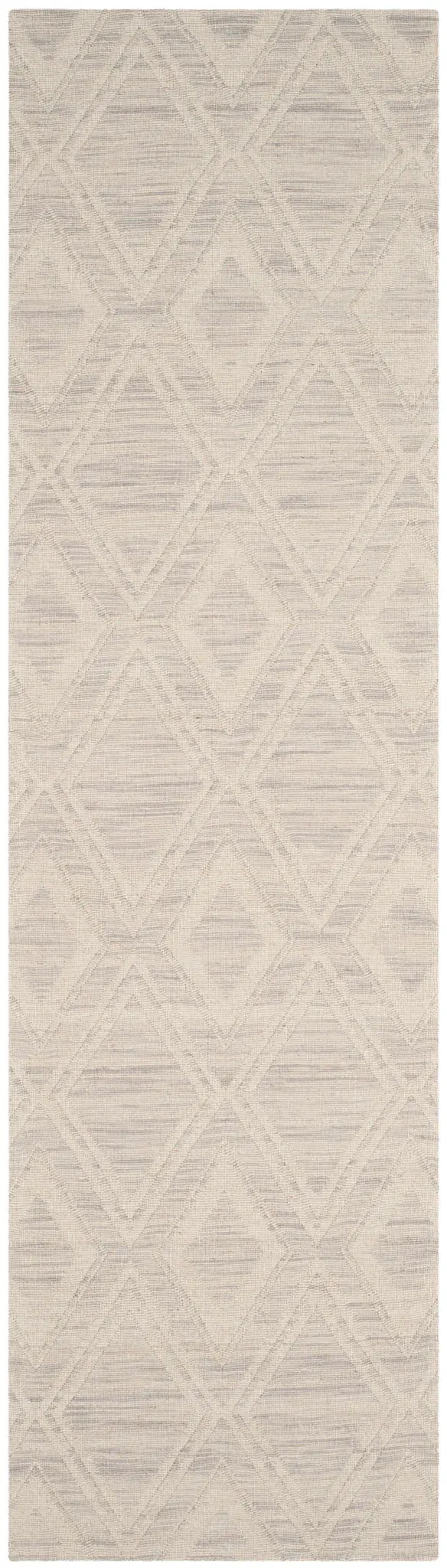 Marbella Diamond Lattice Hand-Loomed Wool Rug